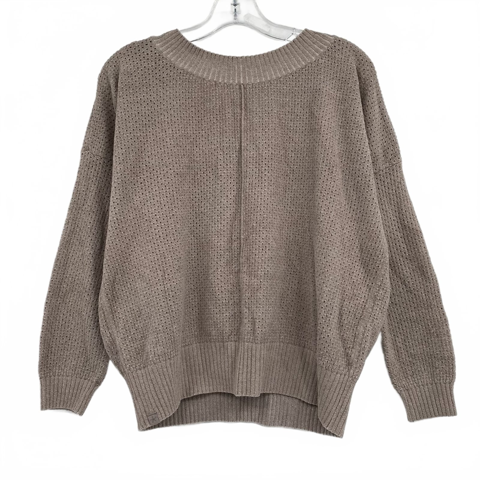 Barefoot Dreams Beige CozyChic Ultra Lite Knit Sweater