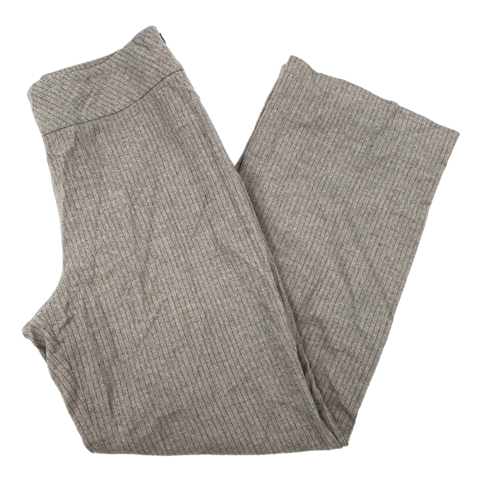 Akris Gray Wool Pinstriped Trousers