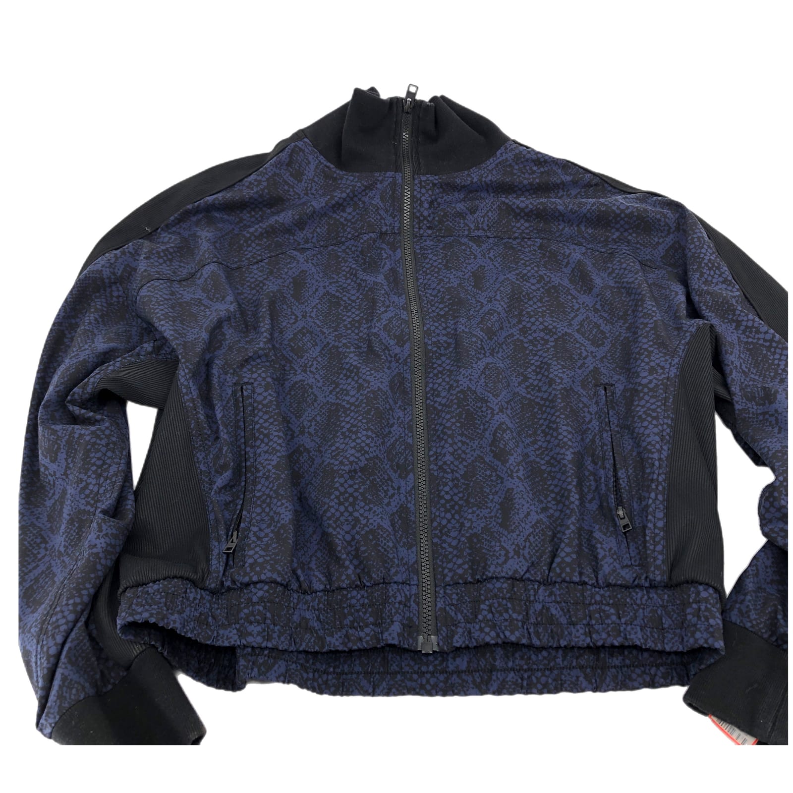 Athleta Purple/Black Bomber Jacket