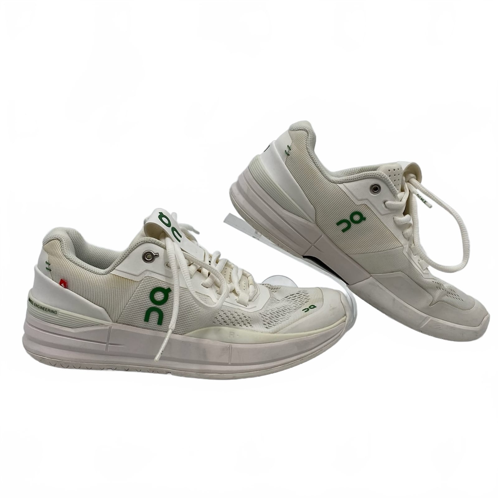 On White Green The Roger Sneakers