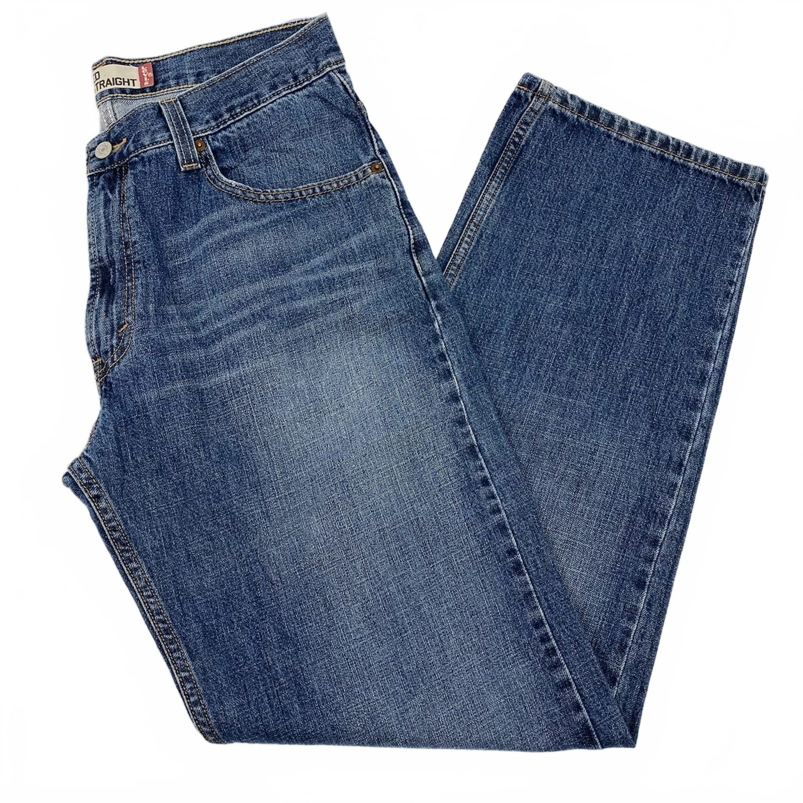 Levi’s Dark Wash 559 Relaxed Straight Jeans