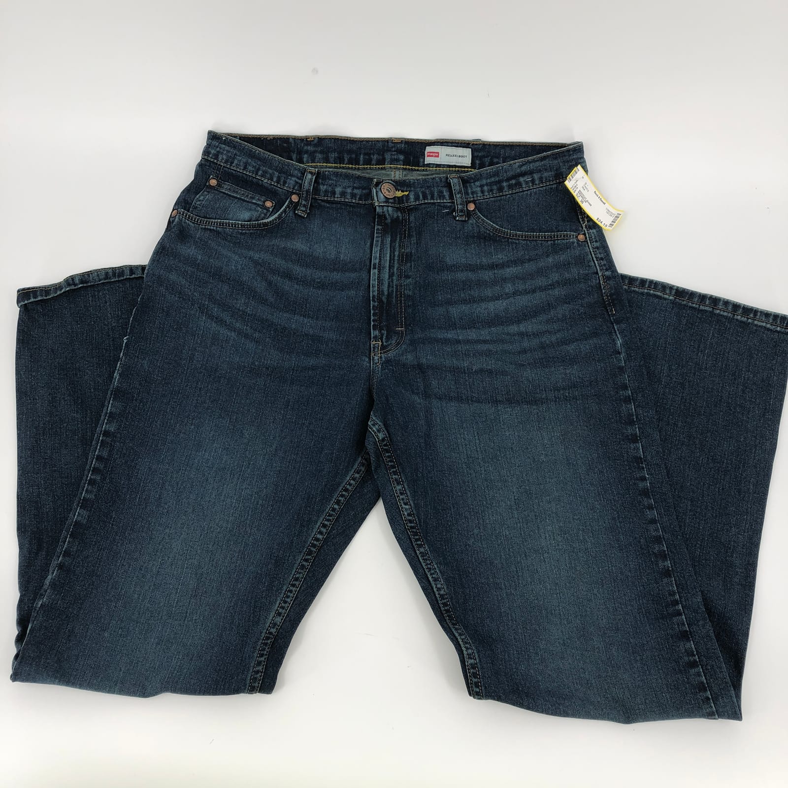 Wrangler Blue High Rise Bootcut Jeans