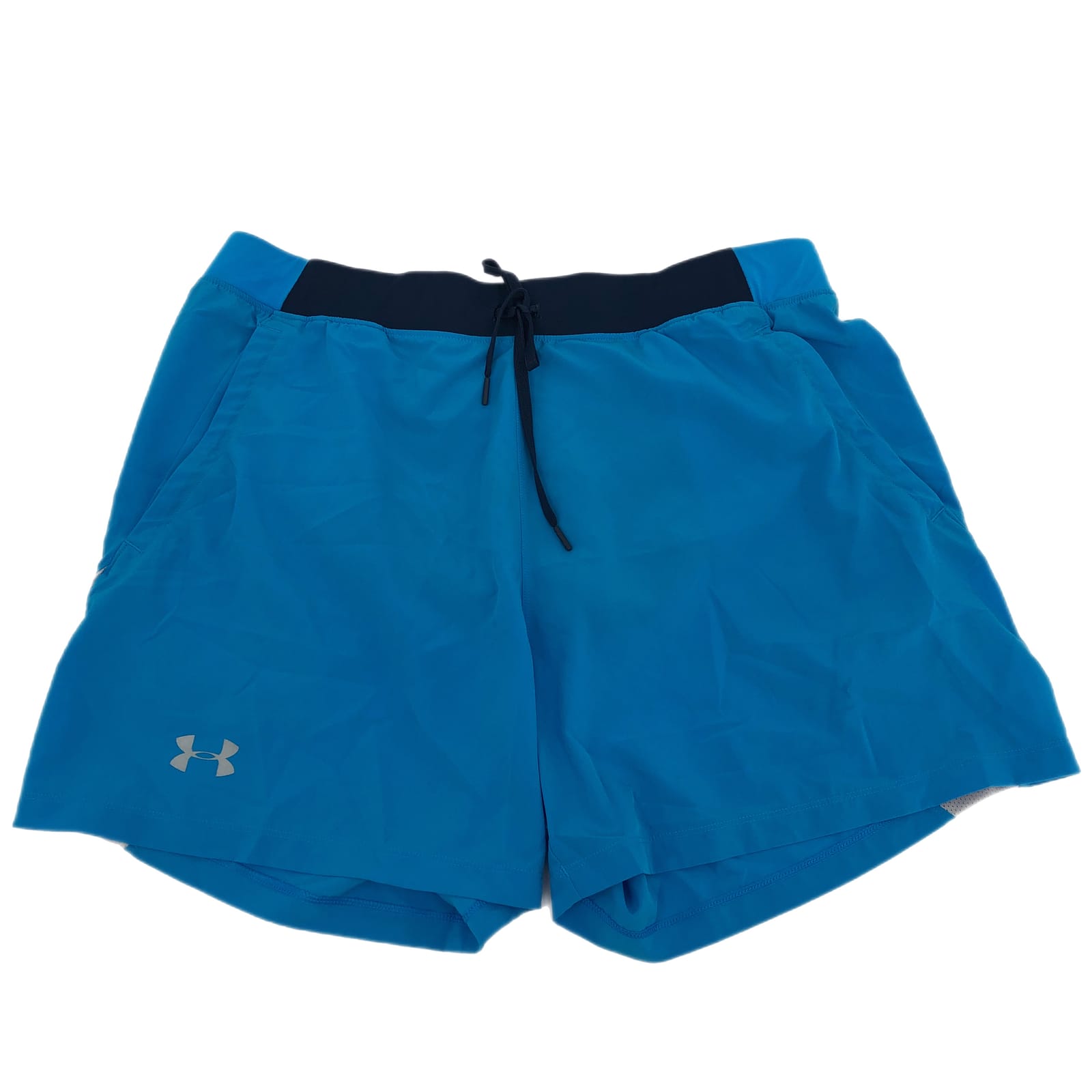 Under Armour Blue Breathable Athletic Shorts