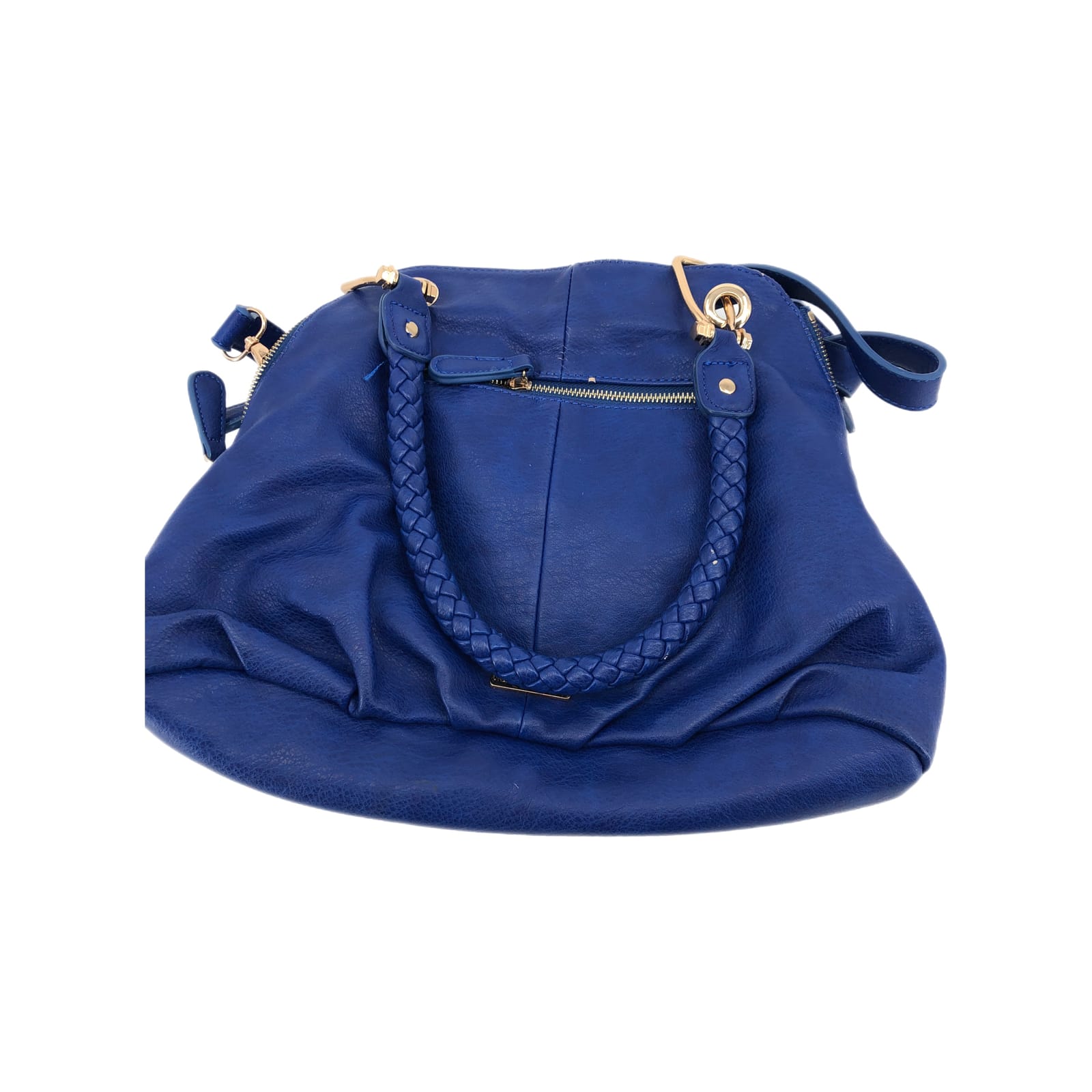 Urban Expressions Gold Leather Shoulder Bag