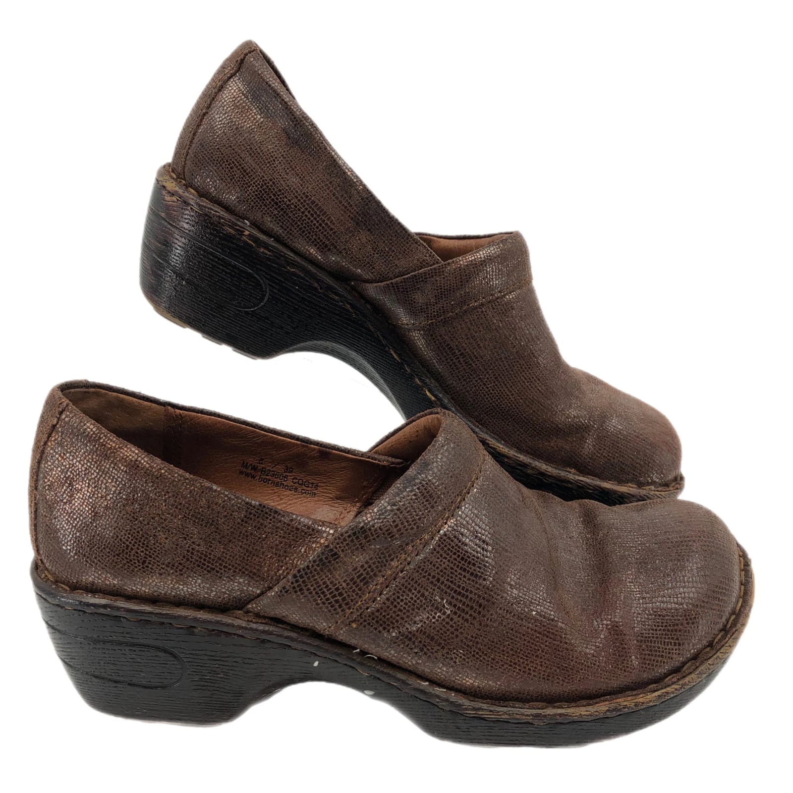 Born Women's Mules & Clogs Brown Size 8 - Good Condition