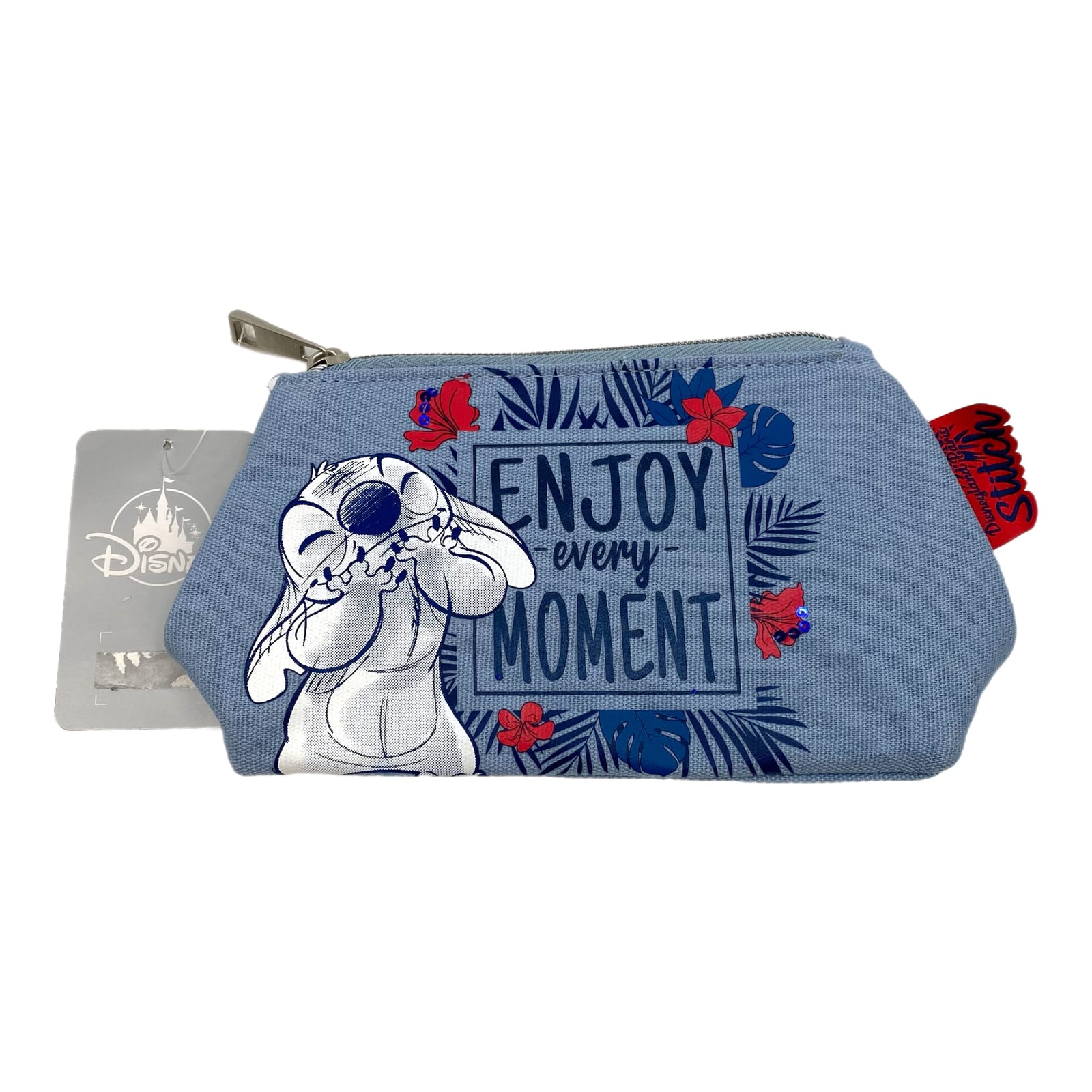 Disney Blue Stitch Disneyland Paris Pouch