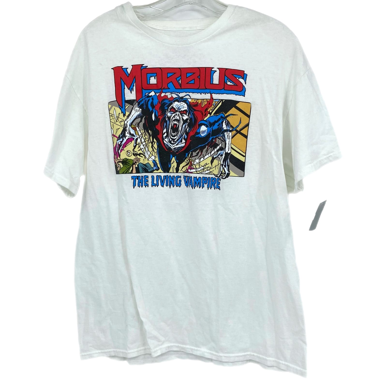 Marvel White/Red Short Sleeve Morbius Graphic Tee