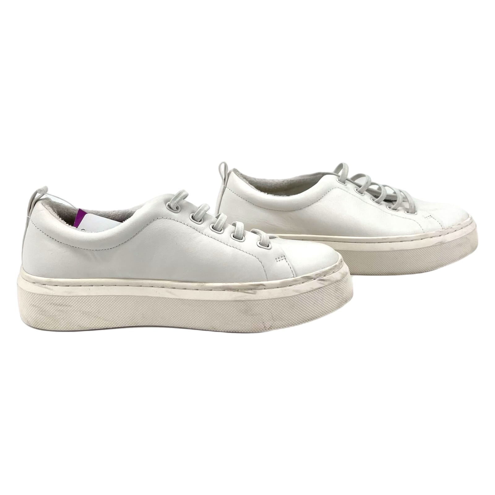 Abeo White Classic Slip-On Sneakers