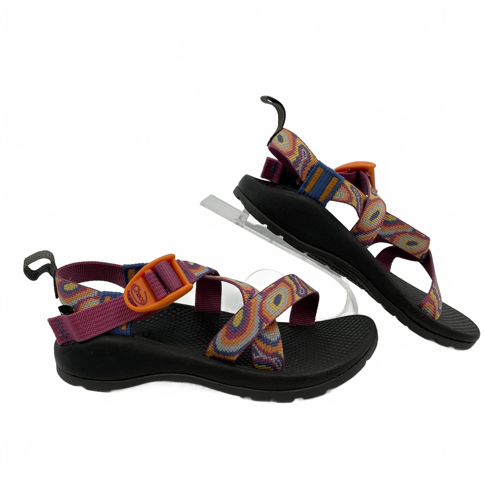 Chaco Purple Orange Z/1 EcoTread Sandals