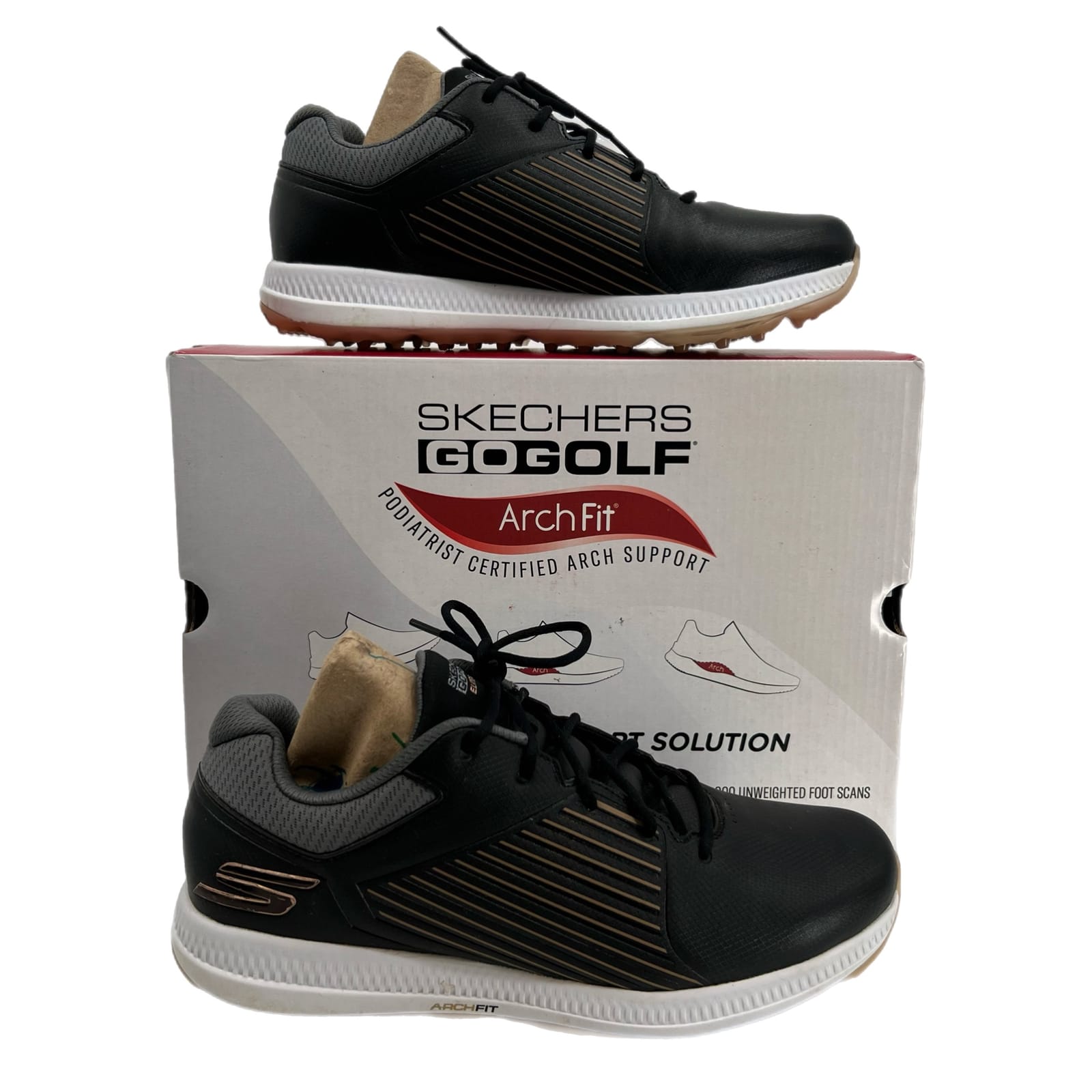 Skechers Black Athletic Sneakers