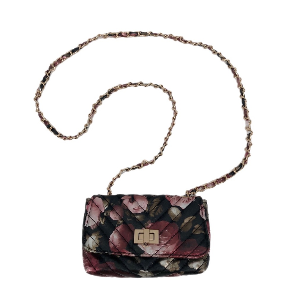 Steve Madden Pink Buckle Accent Coin Wallet Clutch