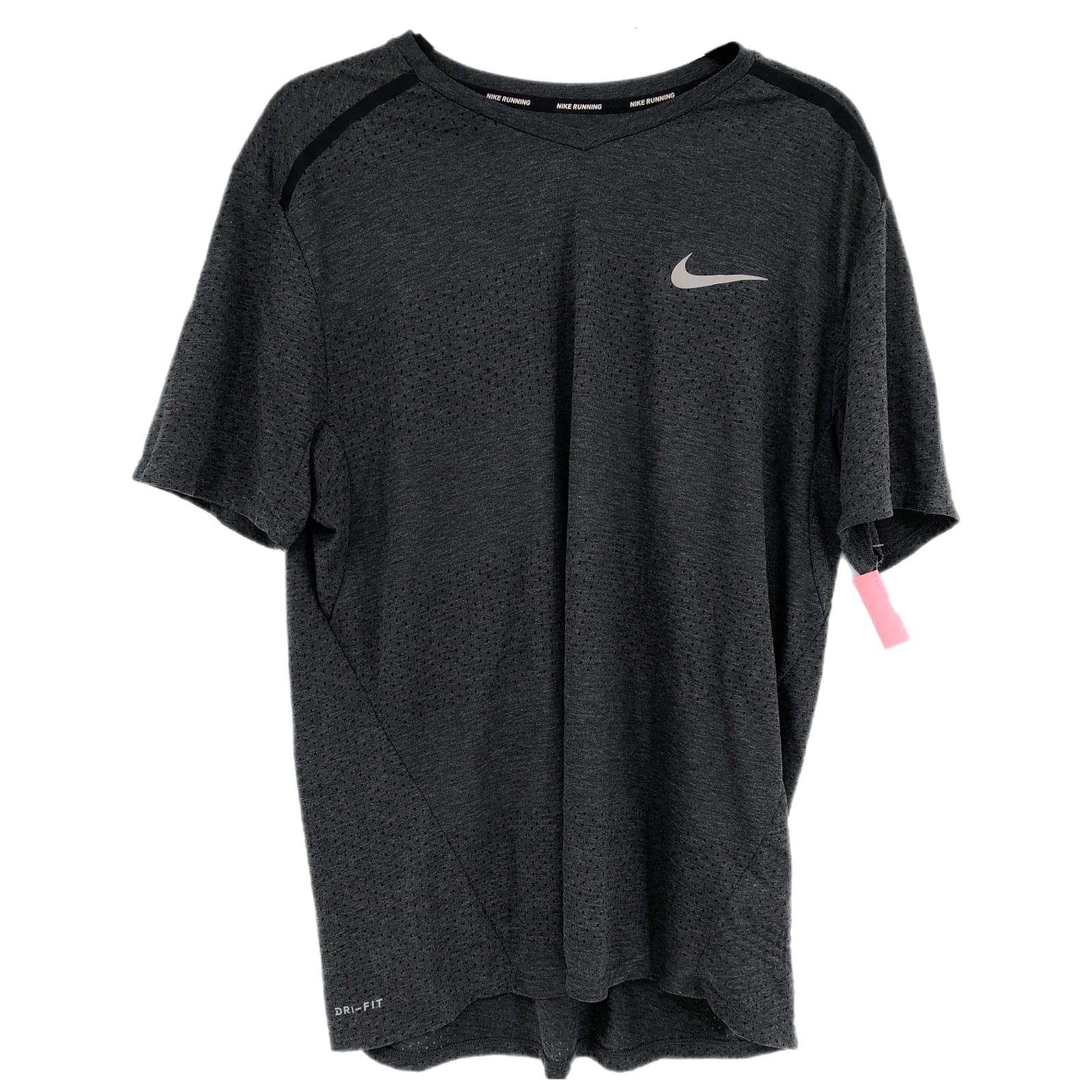 Nike Gray Basic V-Neck T-Shirt