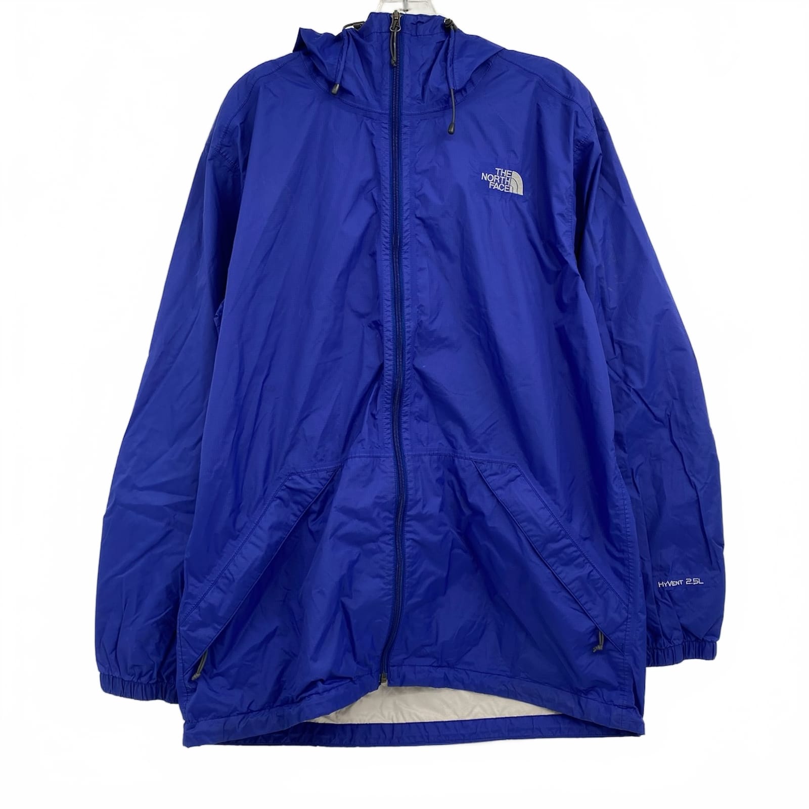 The North Face Blue HyVent 2.5L Windbreaker Jacket