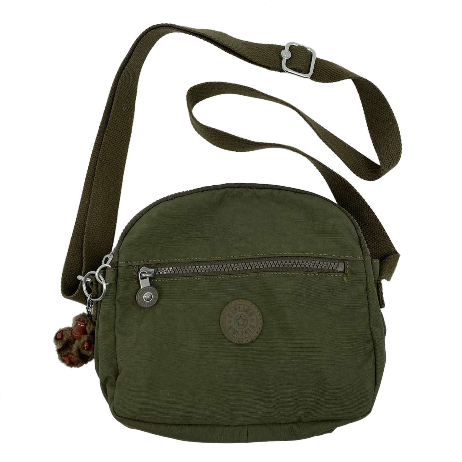 Kipling Army Green Crossbody Bag