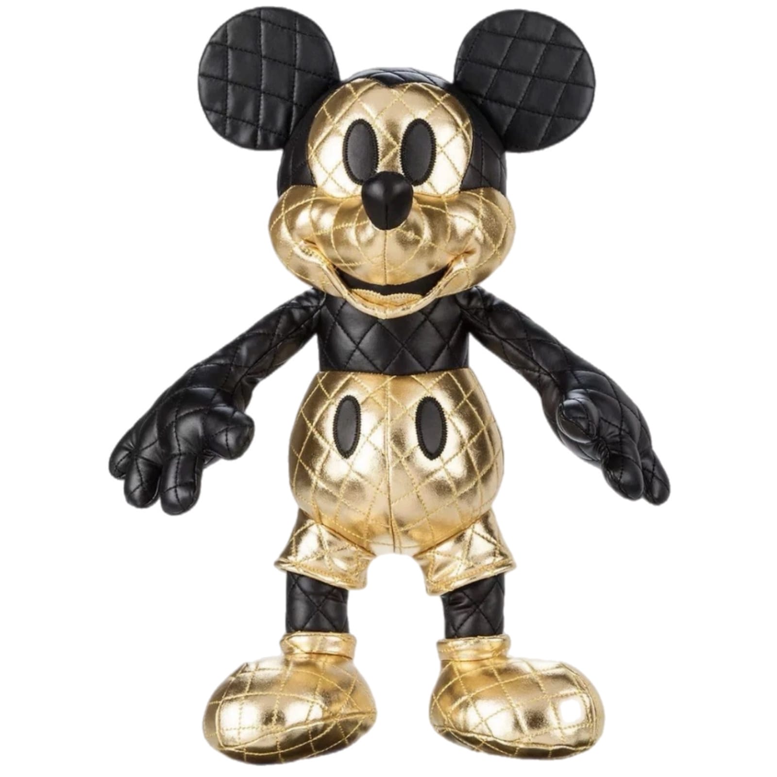 Disney Store Black/Gold Limited Release Mickey Mouse Memories 8/12 Plush 14”