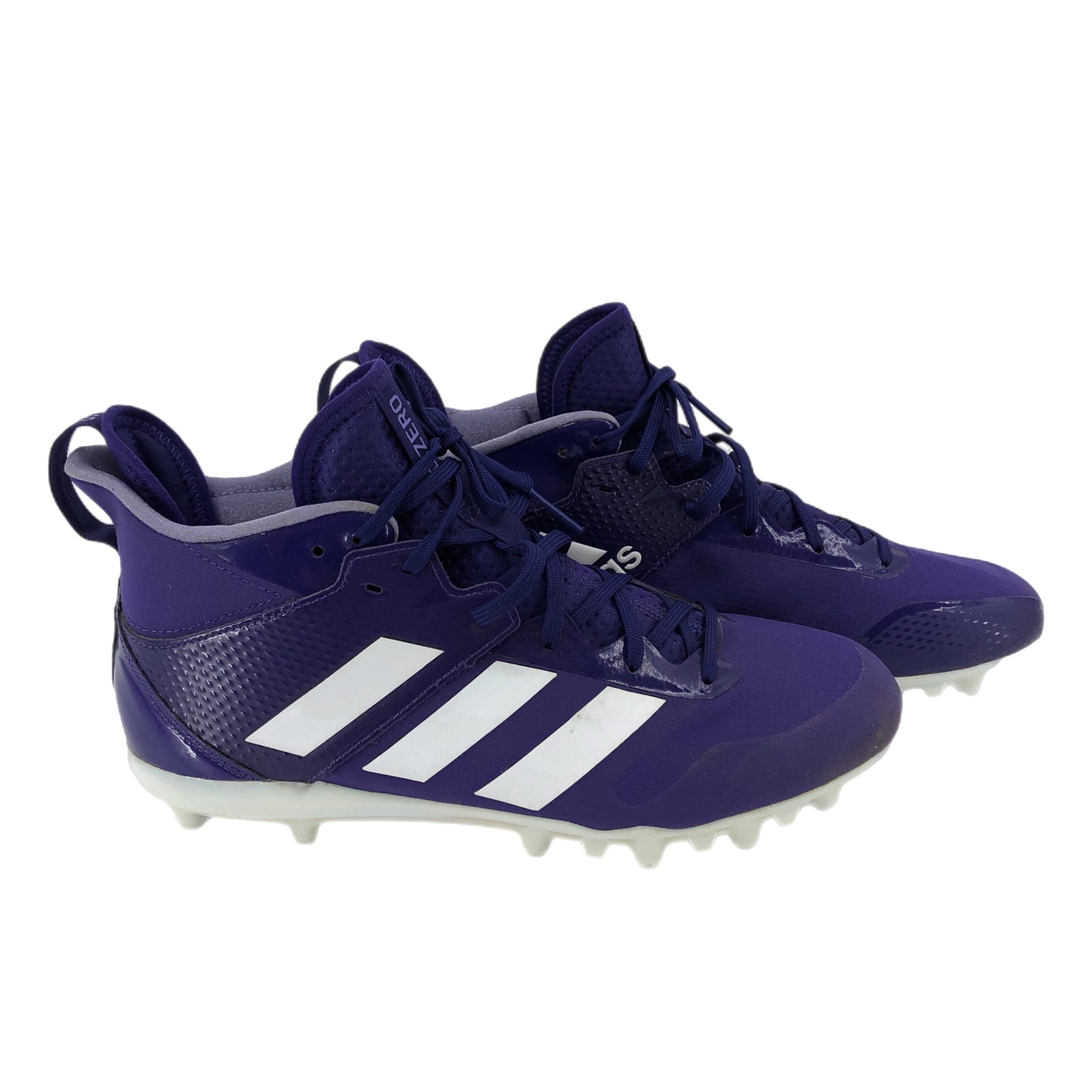 adidas Purple Synthetic Athletic Cleats