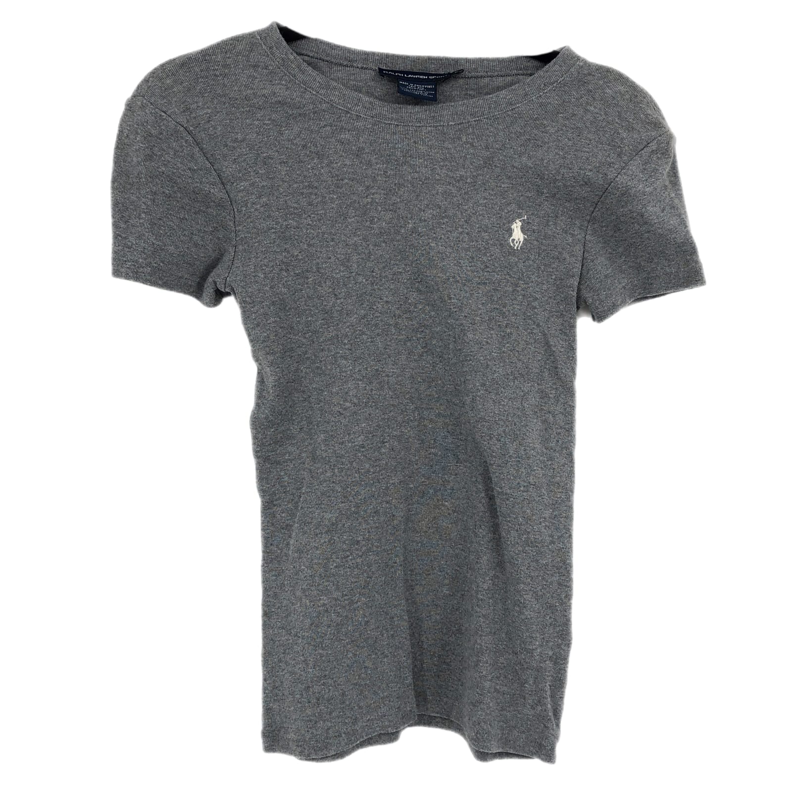 Lauren Ralph Lauren Gray Classic T-Shirt