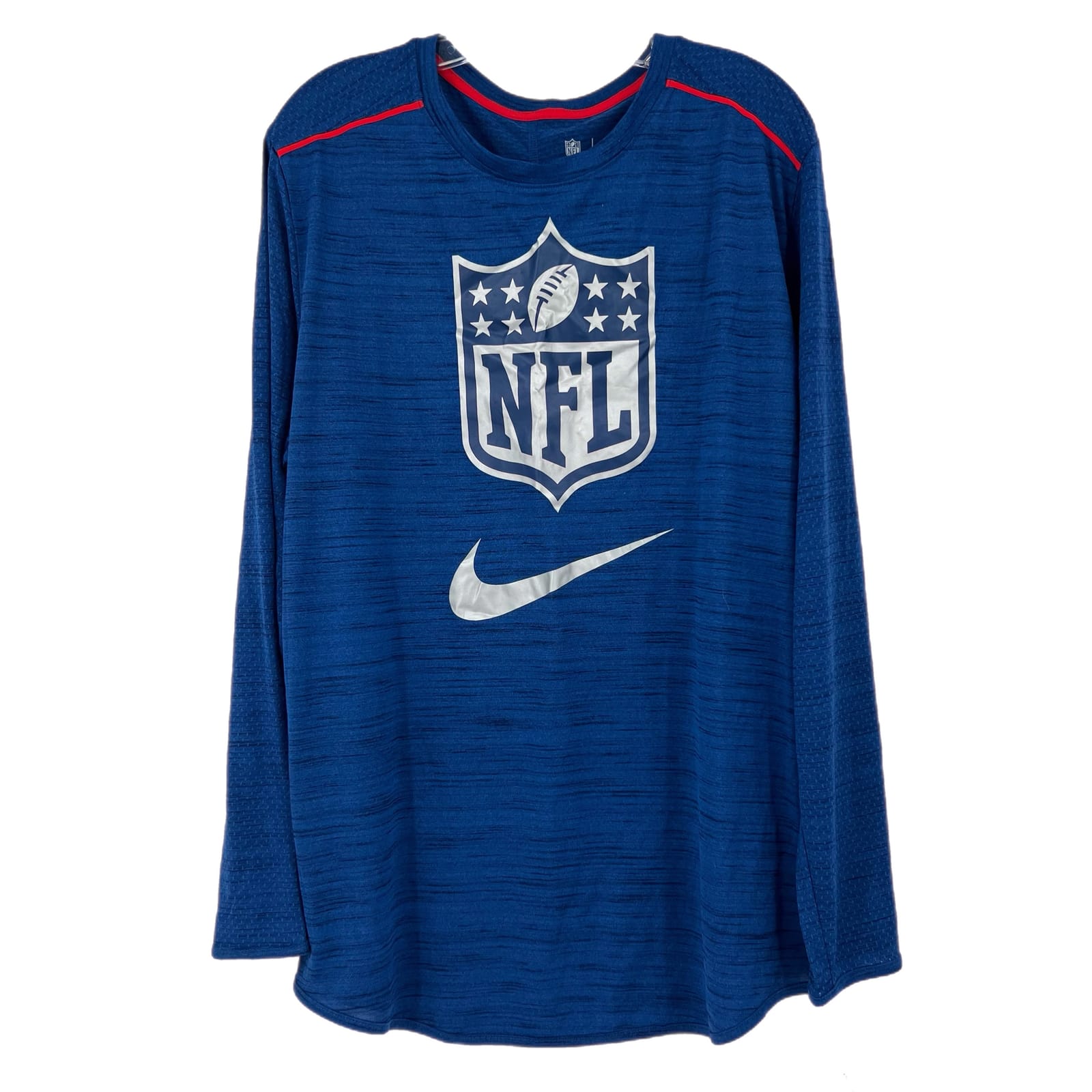 Nike Blue Printed NFL Long Sleeve T-Shirt