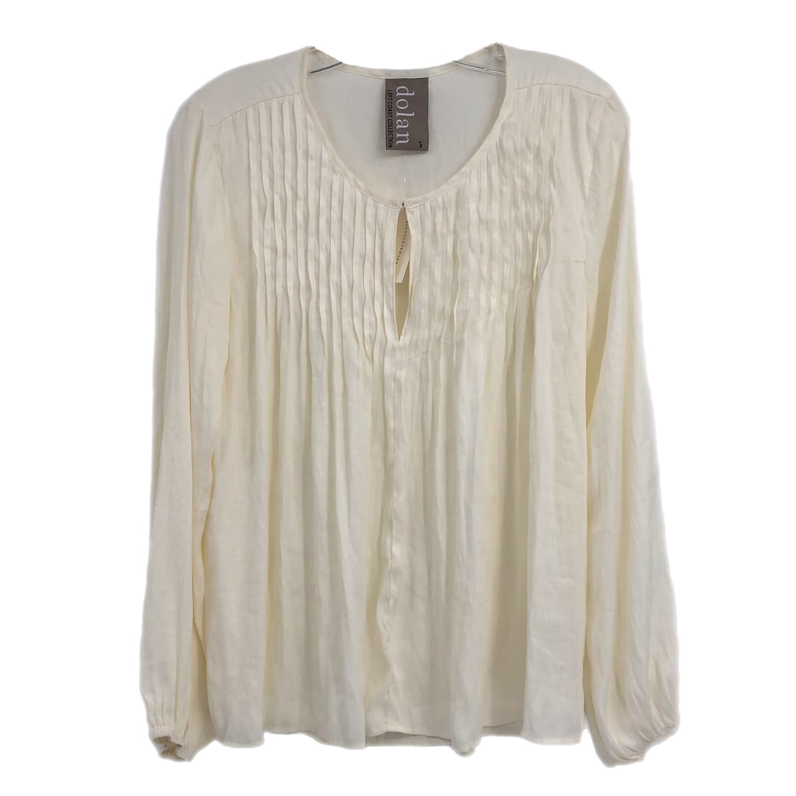 Dolan Cream Peasant Blouse