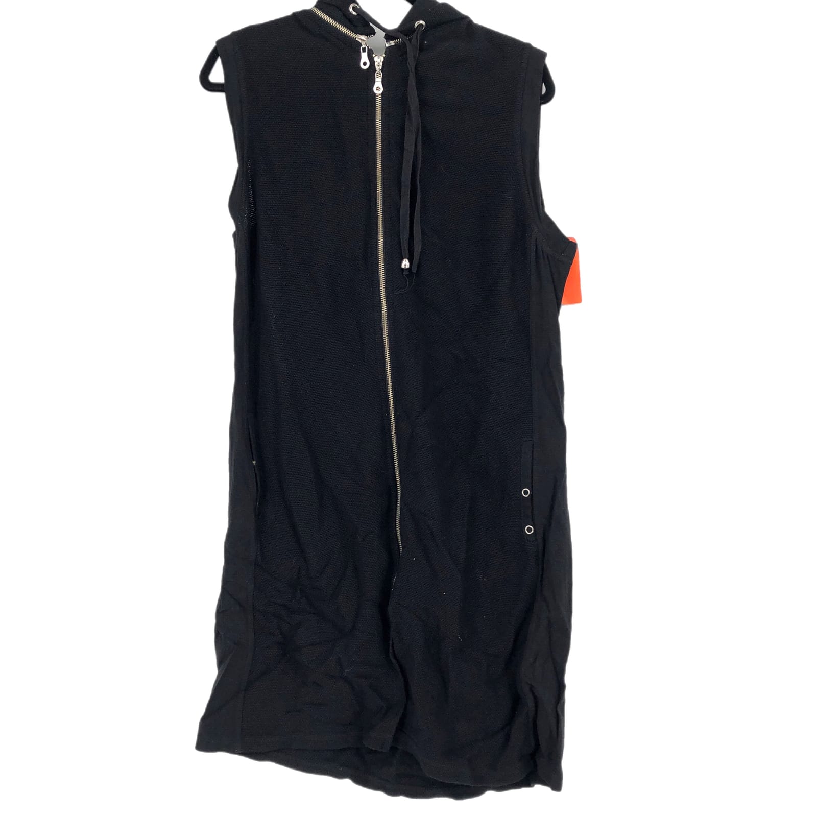 Classic Black Sleeveless Sweater Dress