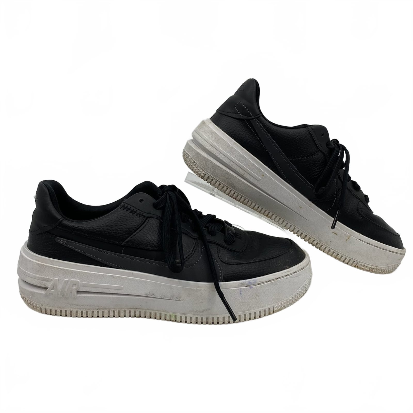 Nike Black Platform Air Force 1 Sneakers