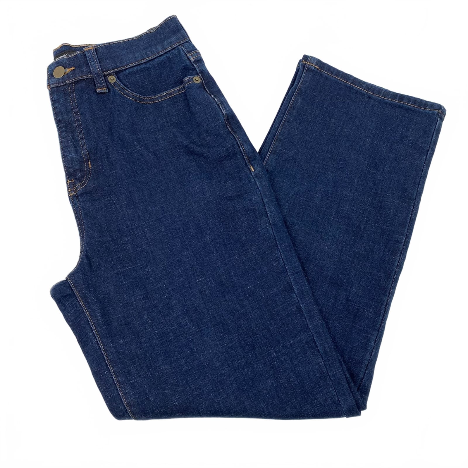 Banana Republic Dark Wash High Rise Straight Leg Jeans