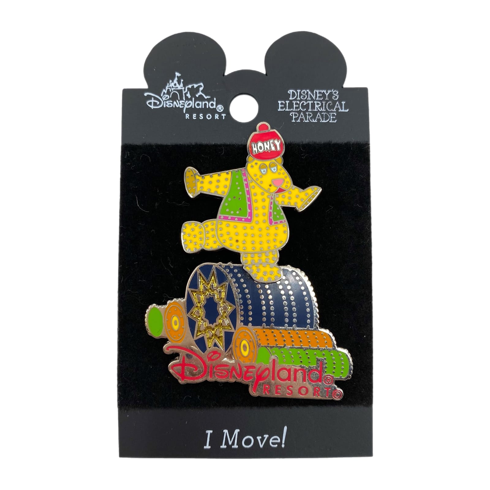 Disney Electrical Parade Honey Bear Moving Collectible Pin