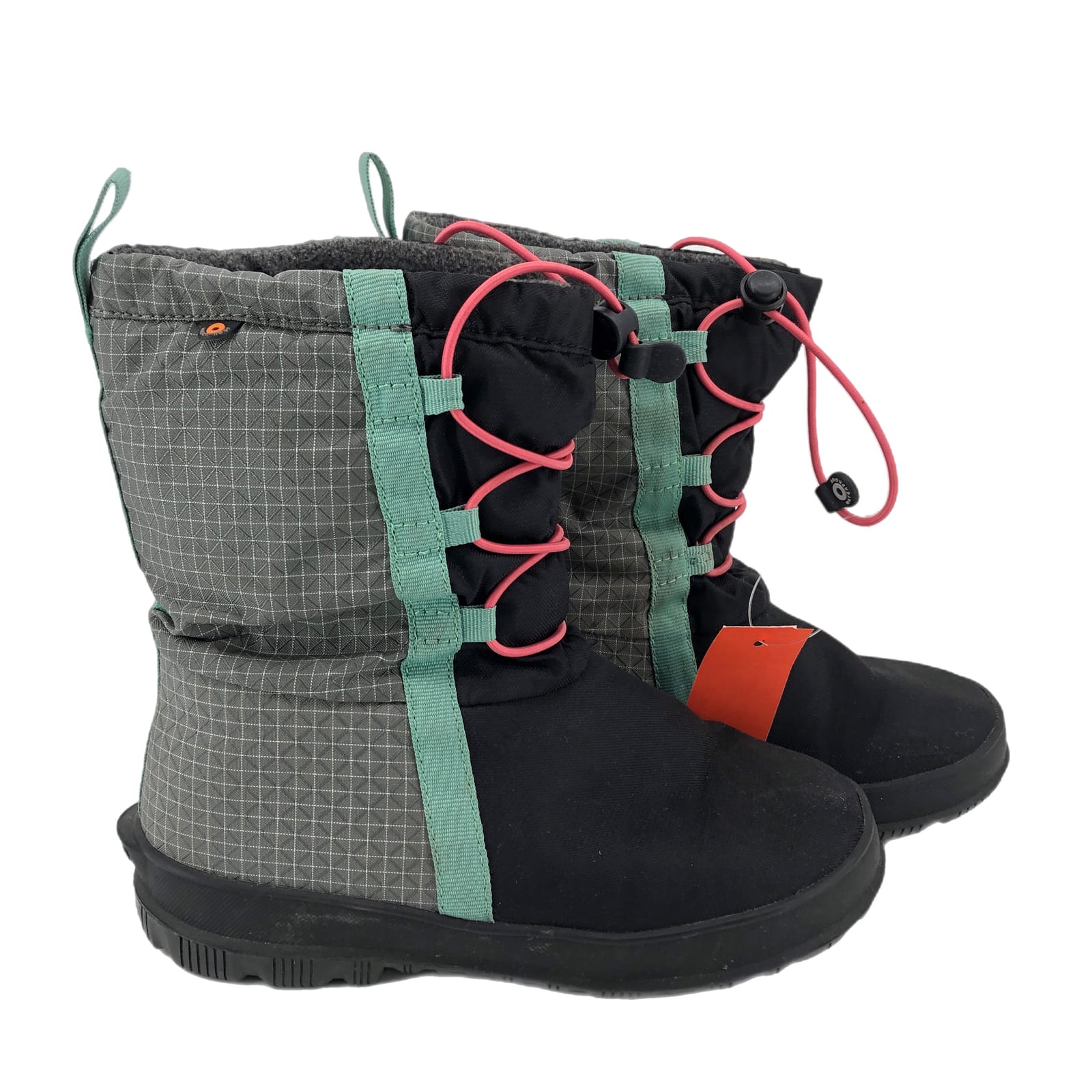 Bogs Gray/Black Classic Snow Boot