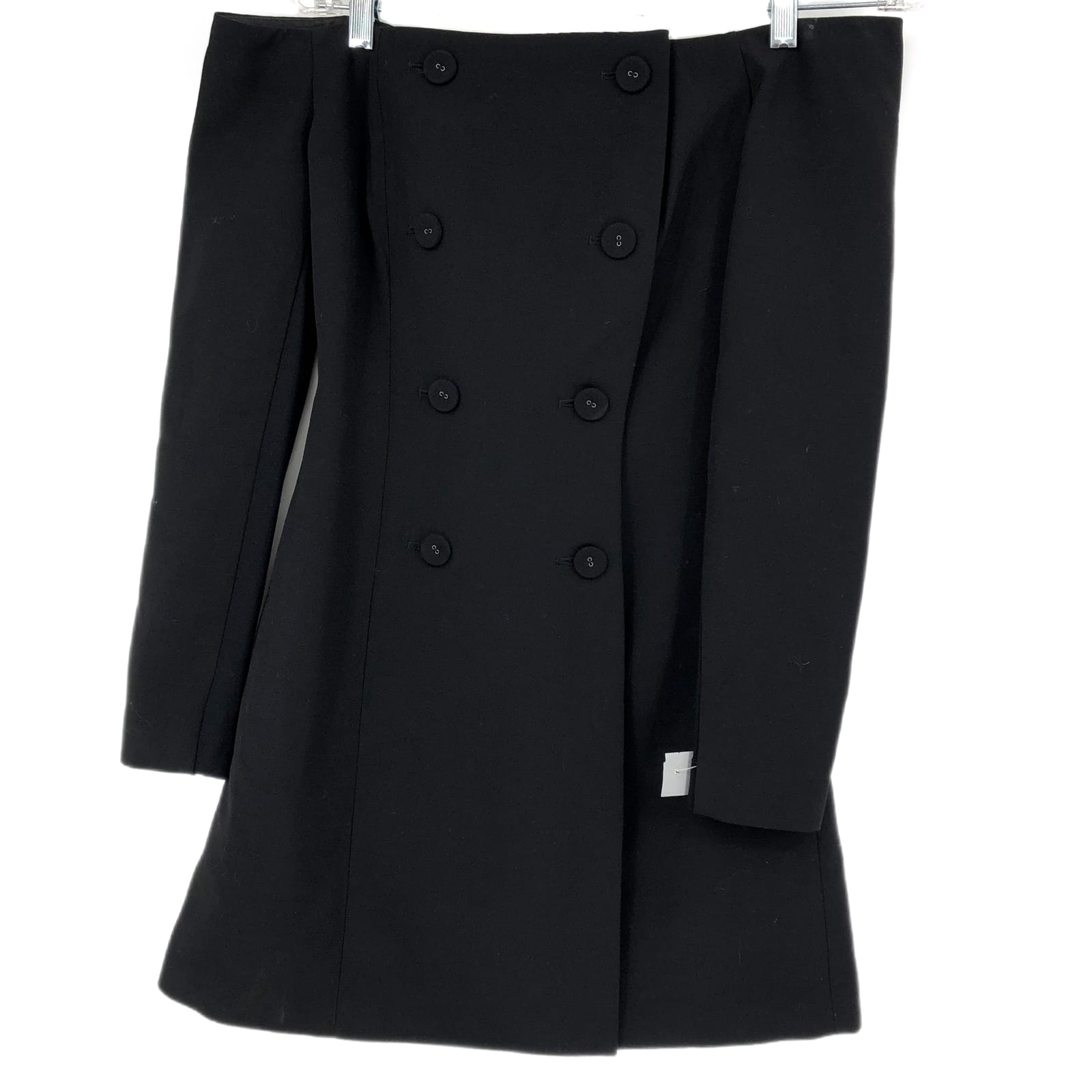 BCBGMaxAzria Black Off-the-Shoulder Dress