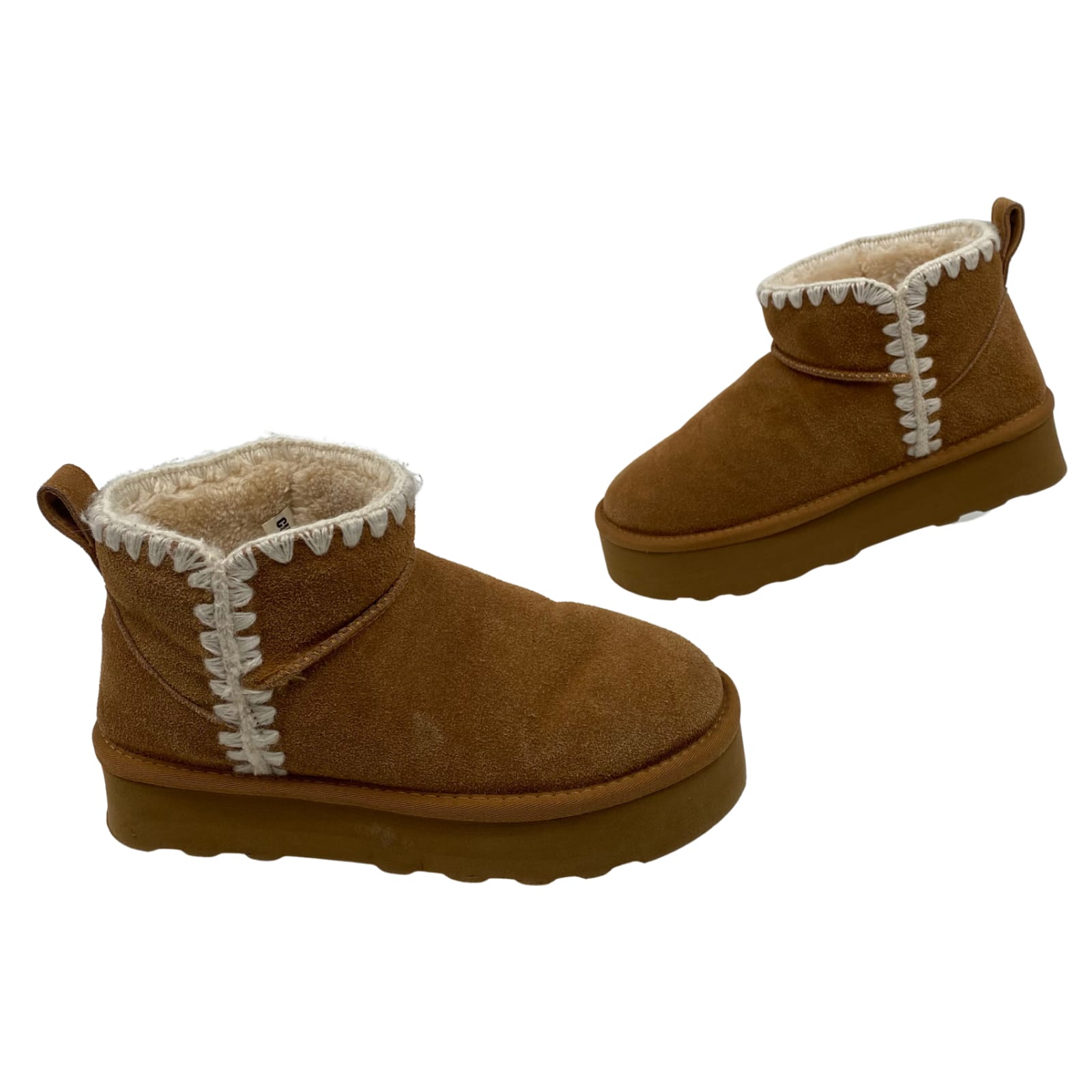 Cushionaire Brown Suede Ankle Booties