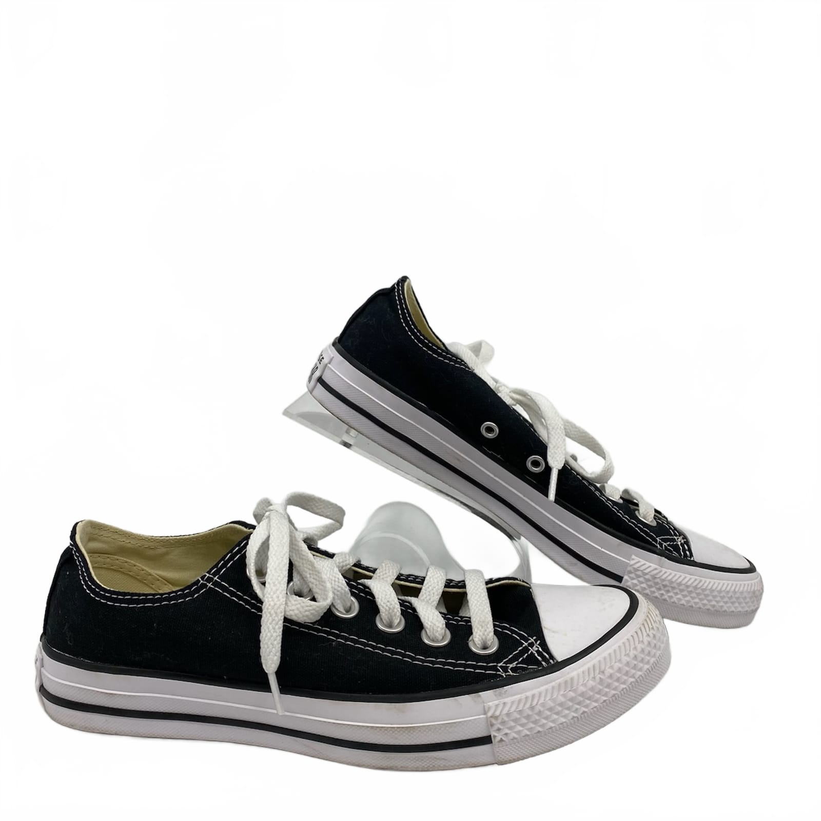 Converse Black/White All Star Low Top Sneakers