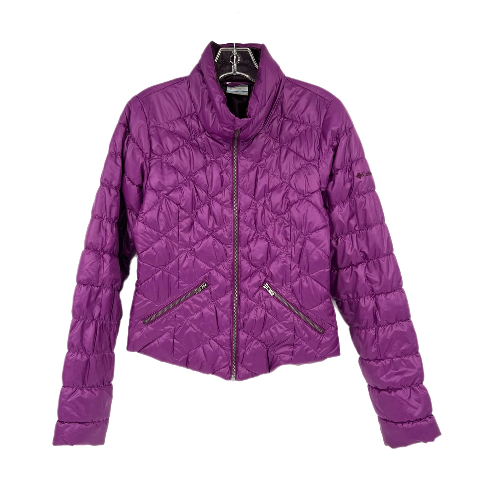 Columbia Purple Quilted Puffer Jacket