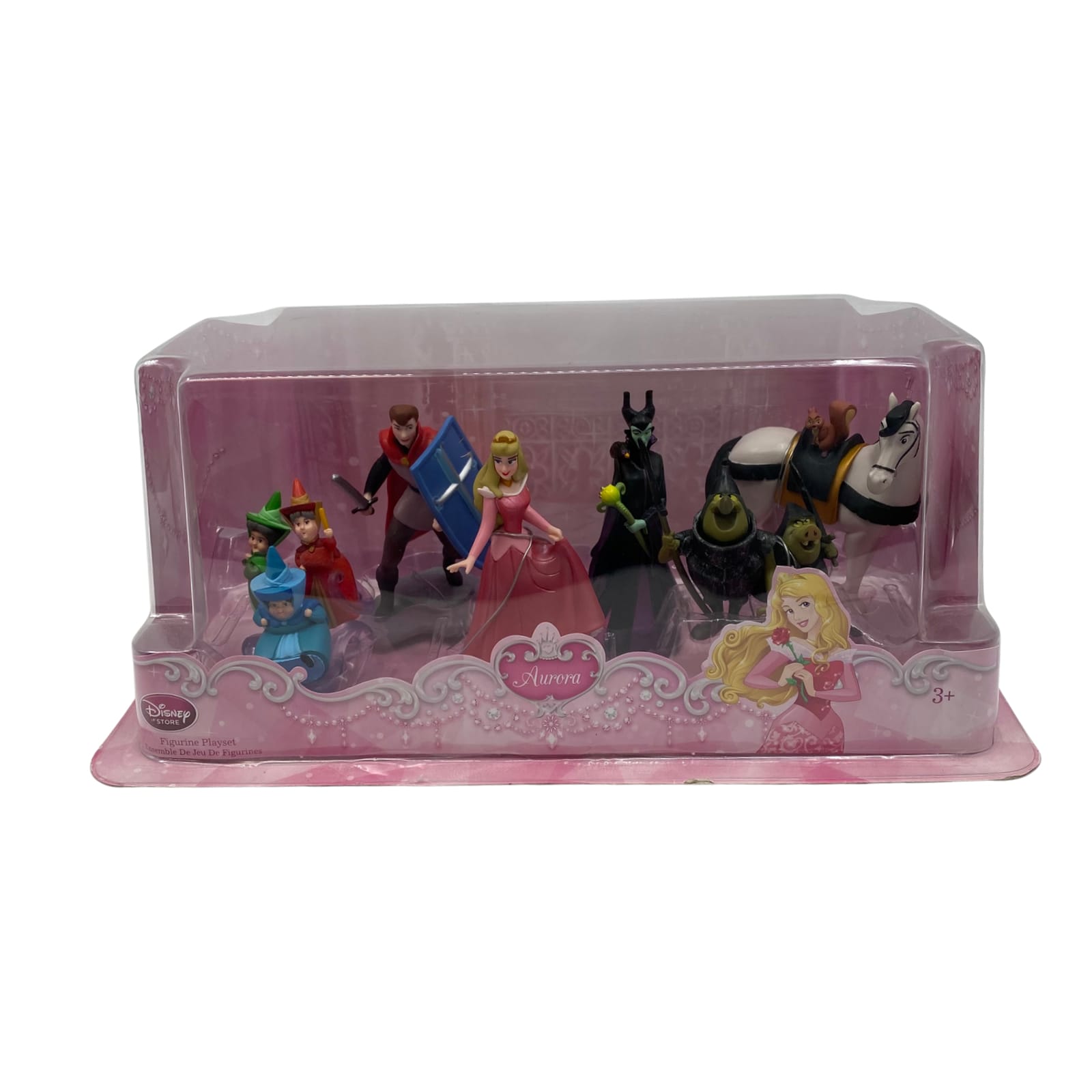 Disney Pink Aurora Action Figure Set