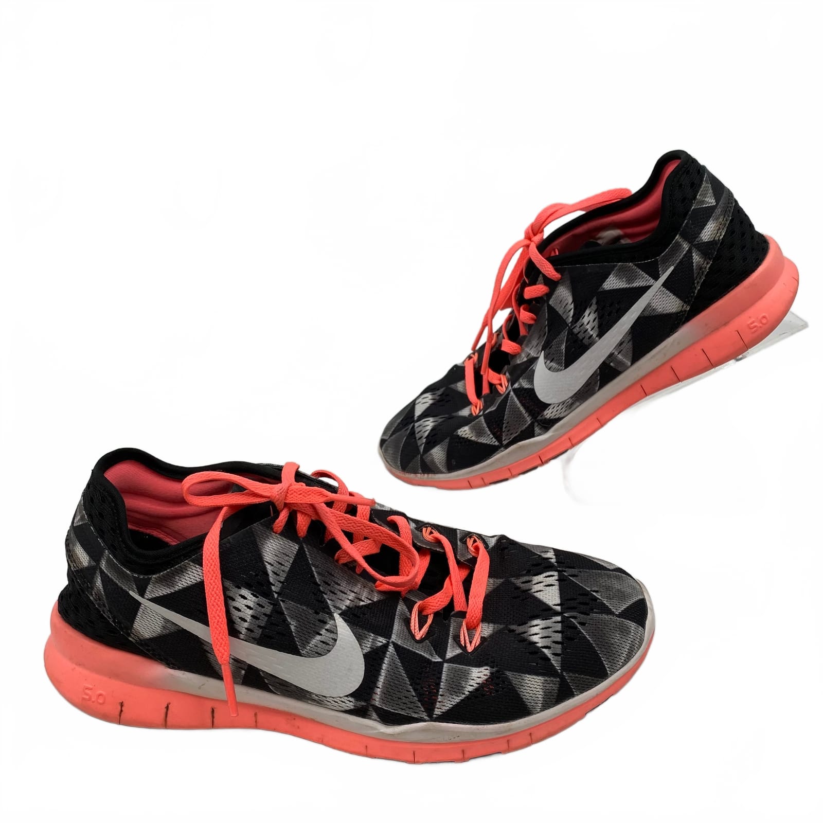 Nike Pink Synthetic Free 5.0 TR Fit 5 Sneakers