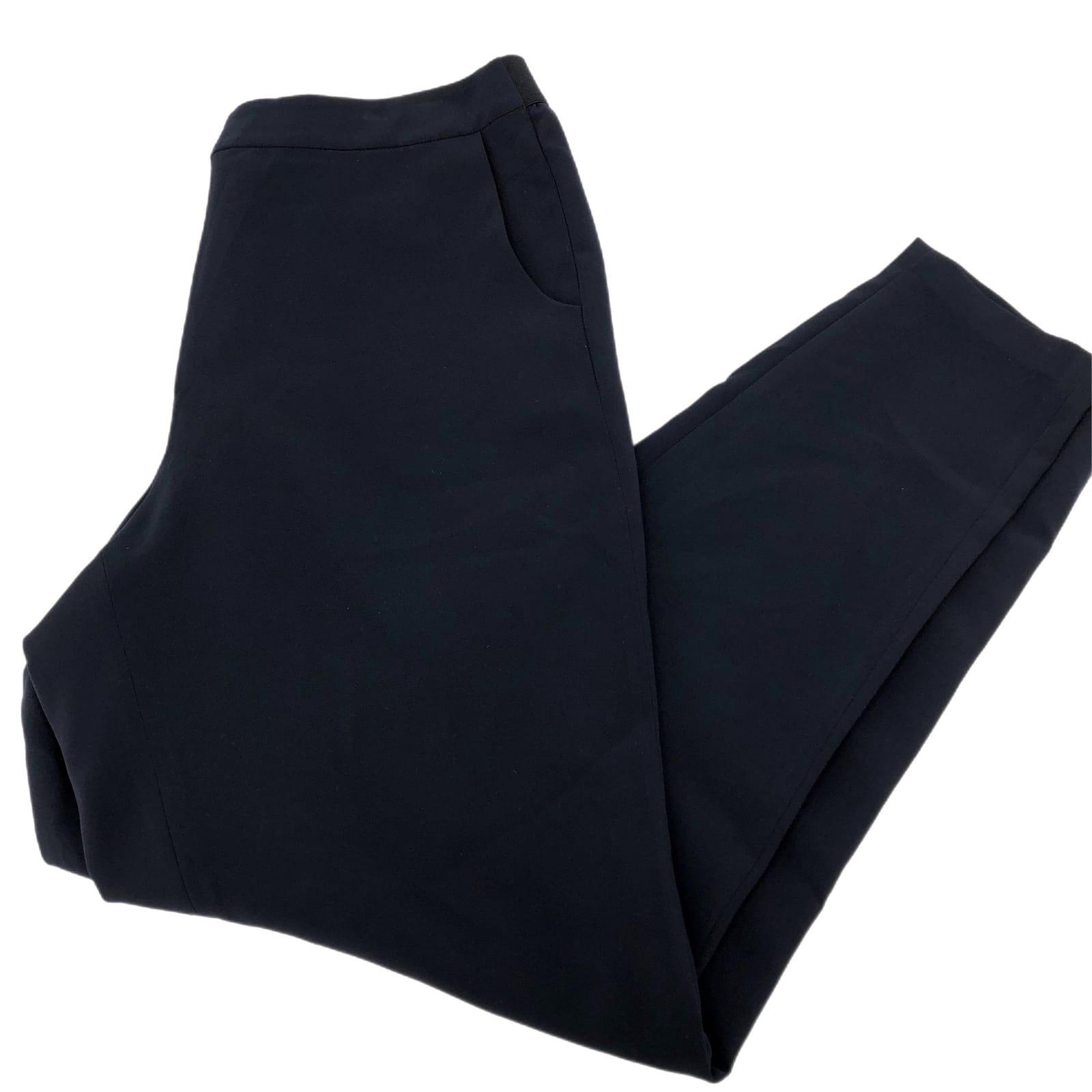 Tahari Black High Rise Trousers