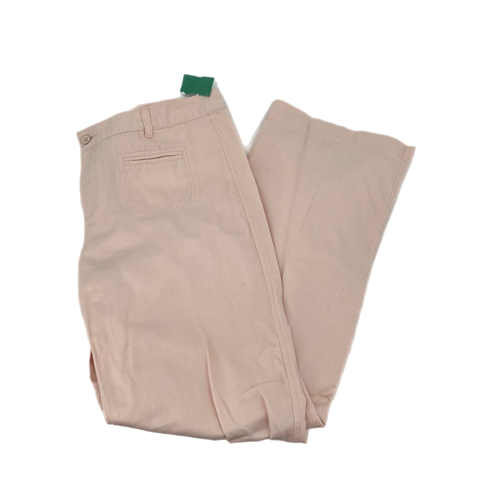 LOFT Pink Cotton Wide Leg Pants