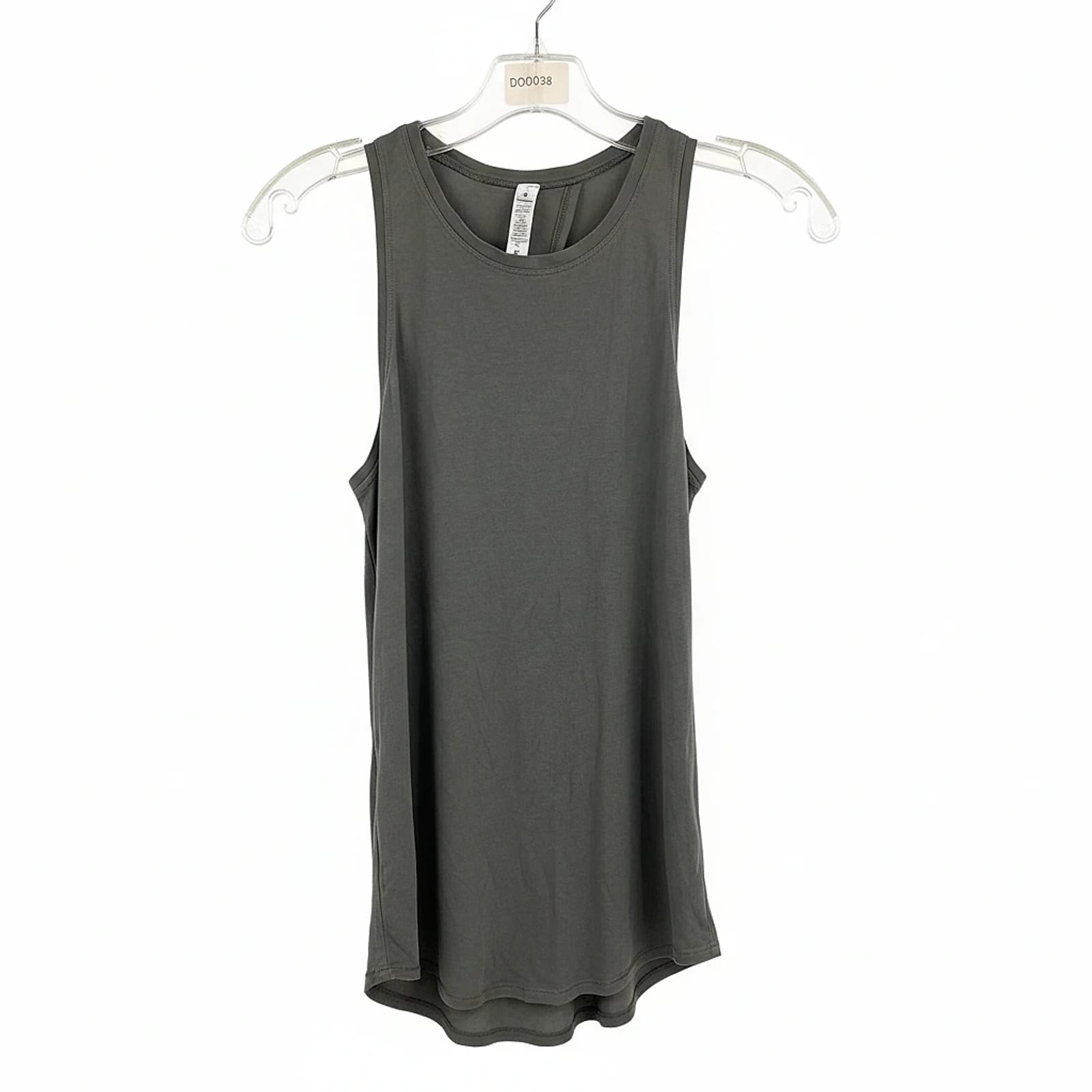 lululemon Green Cotton Tank Top