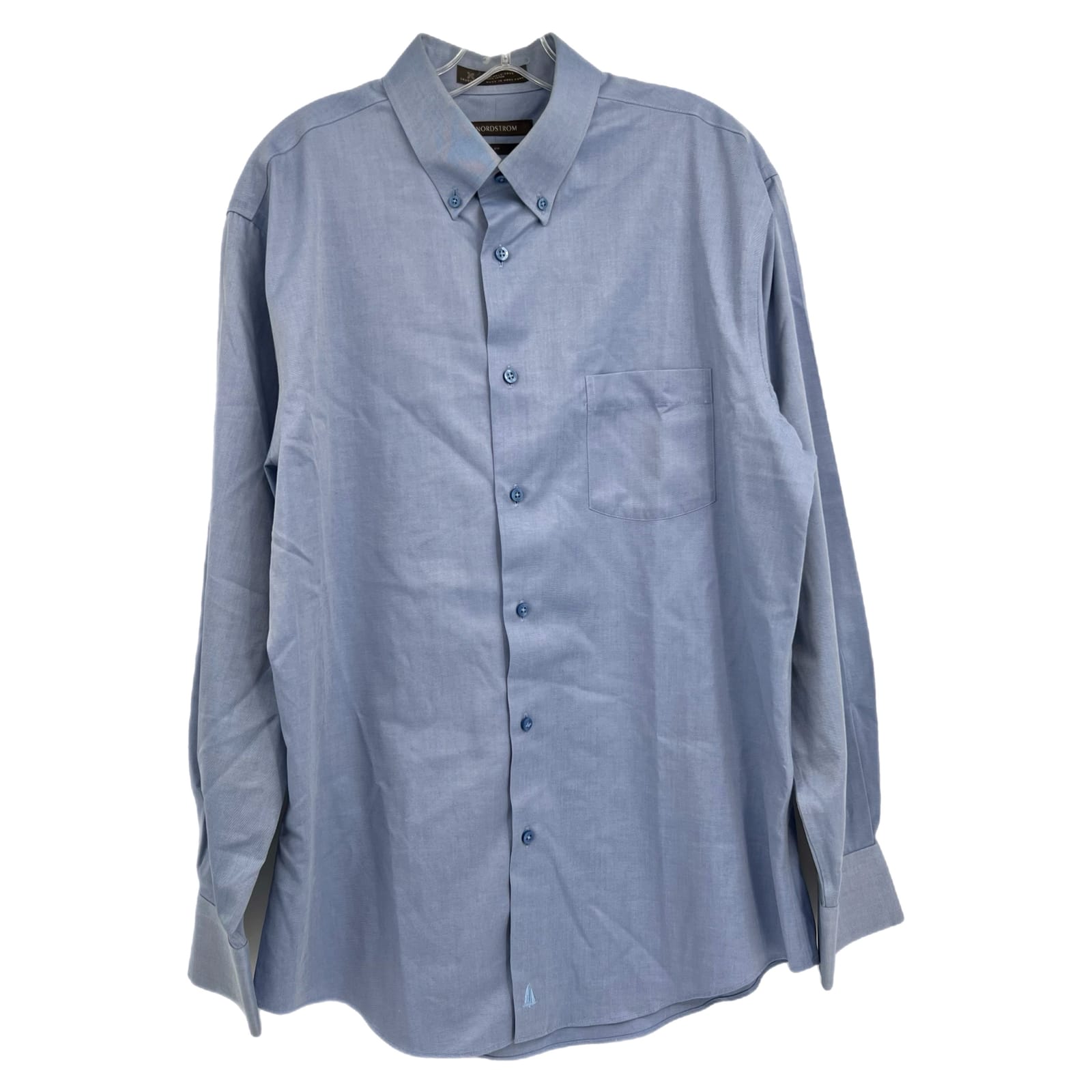 Nordstrom Blue Button-Up Shirt