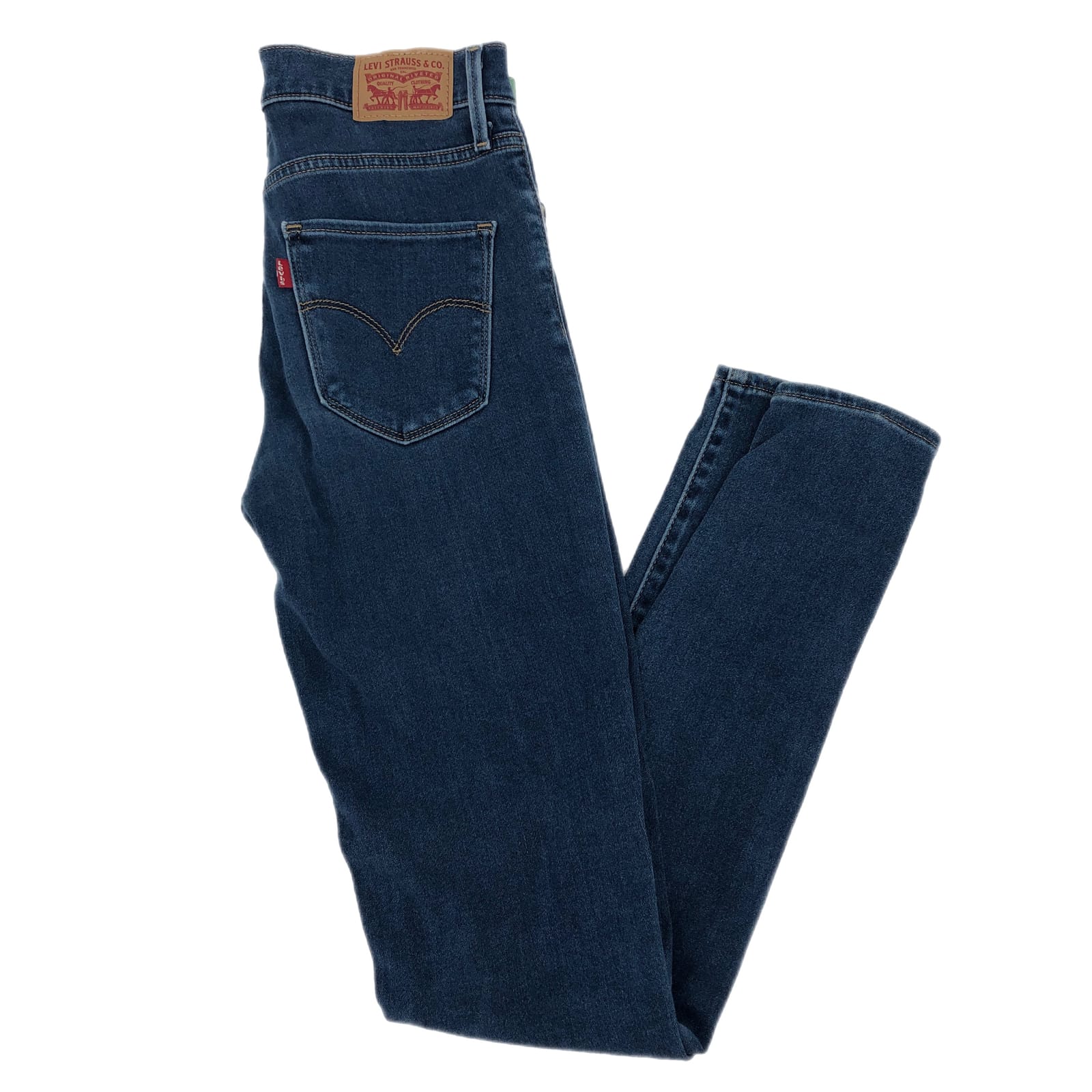 Levi's Blue Skinny High Rise Jeans