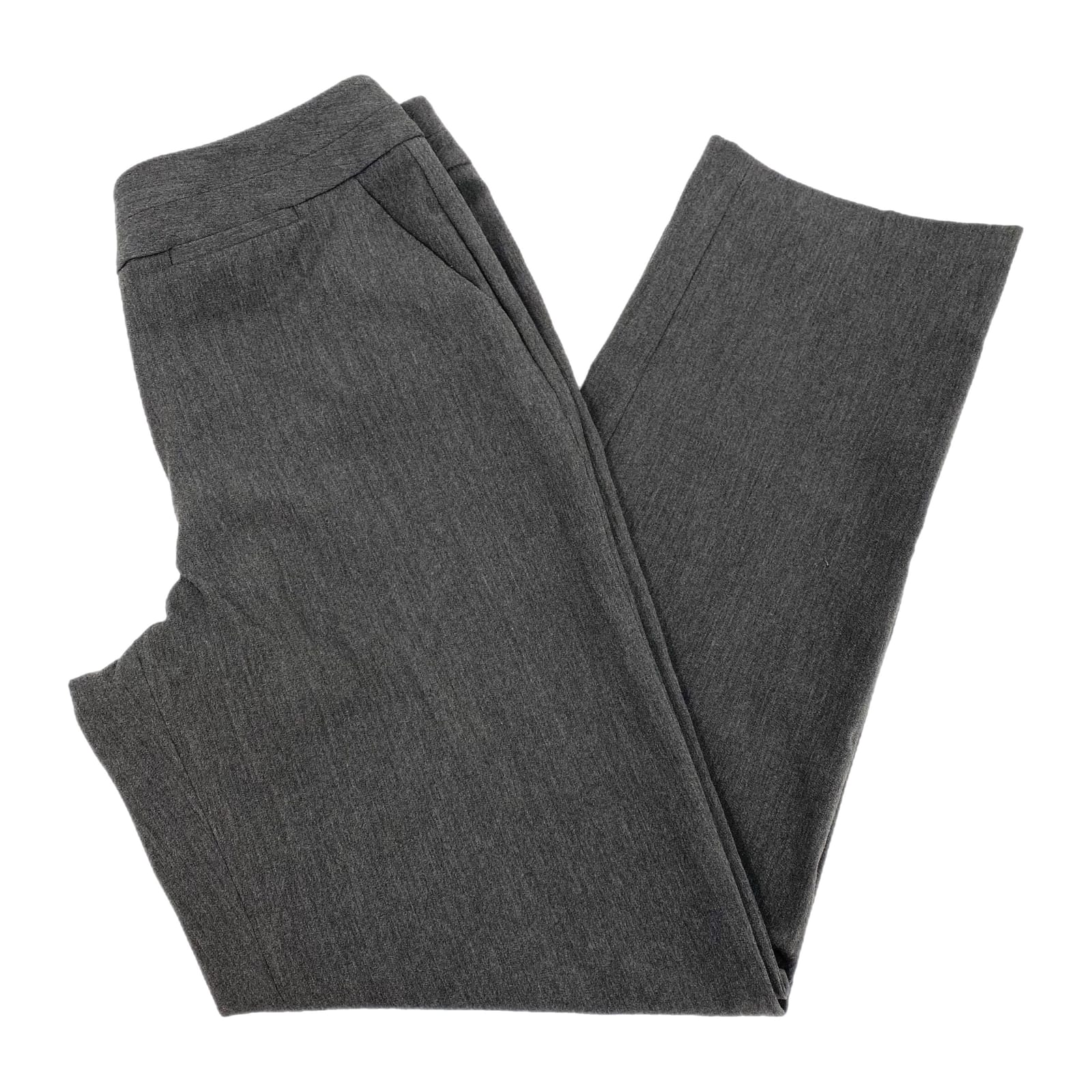 Talbots Gray Straight Leg Trousers
