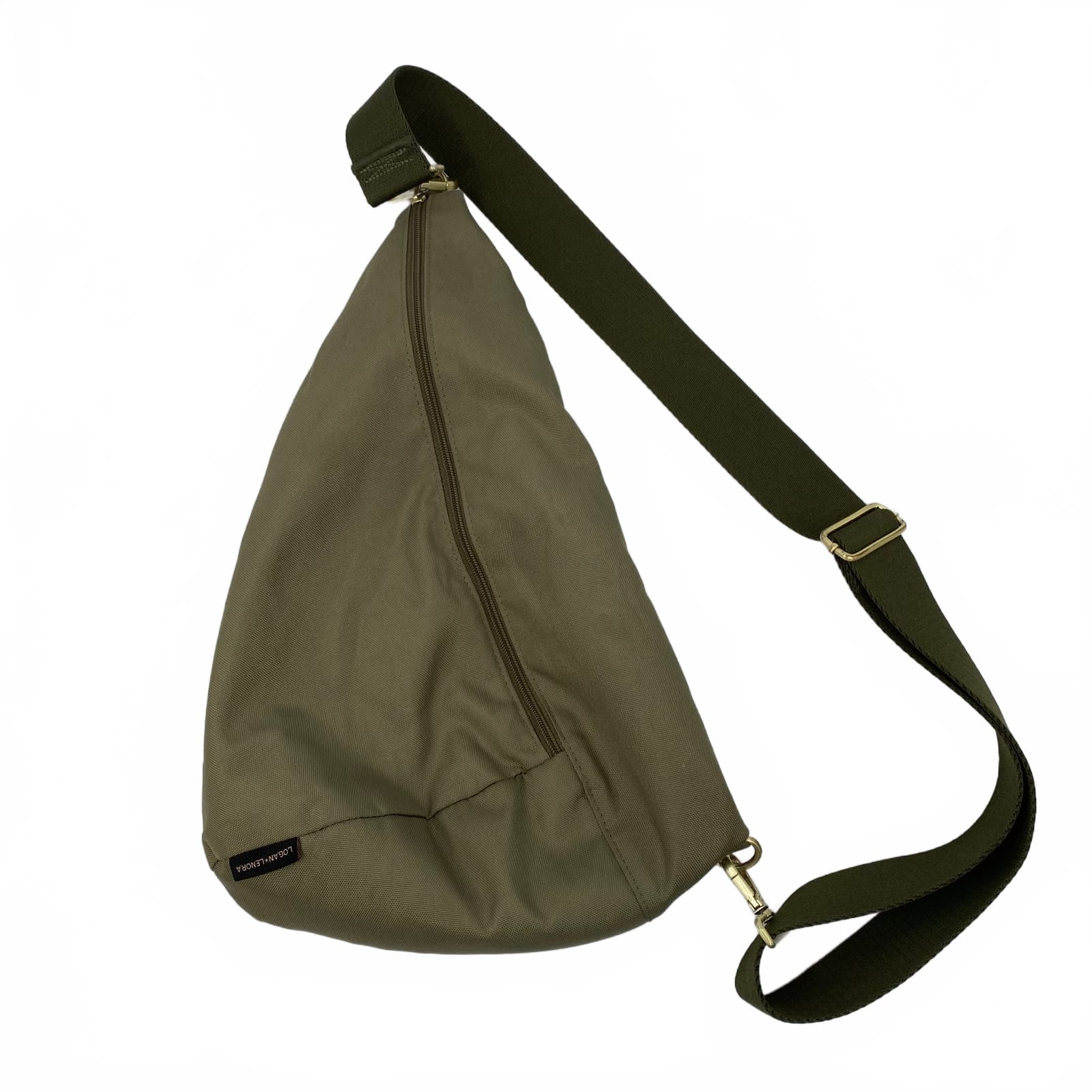 Logan + Lenora Green Synthetic Crossbody Bag