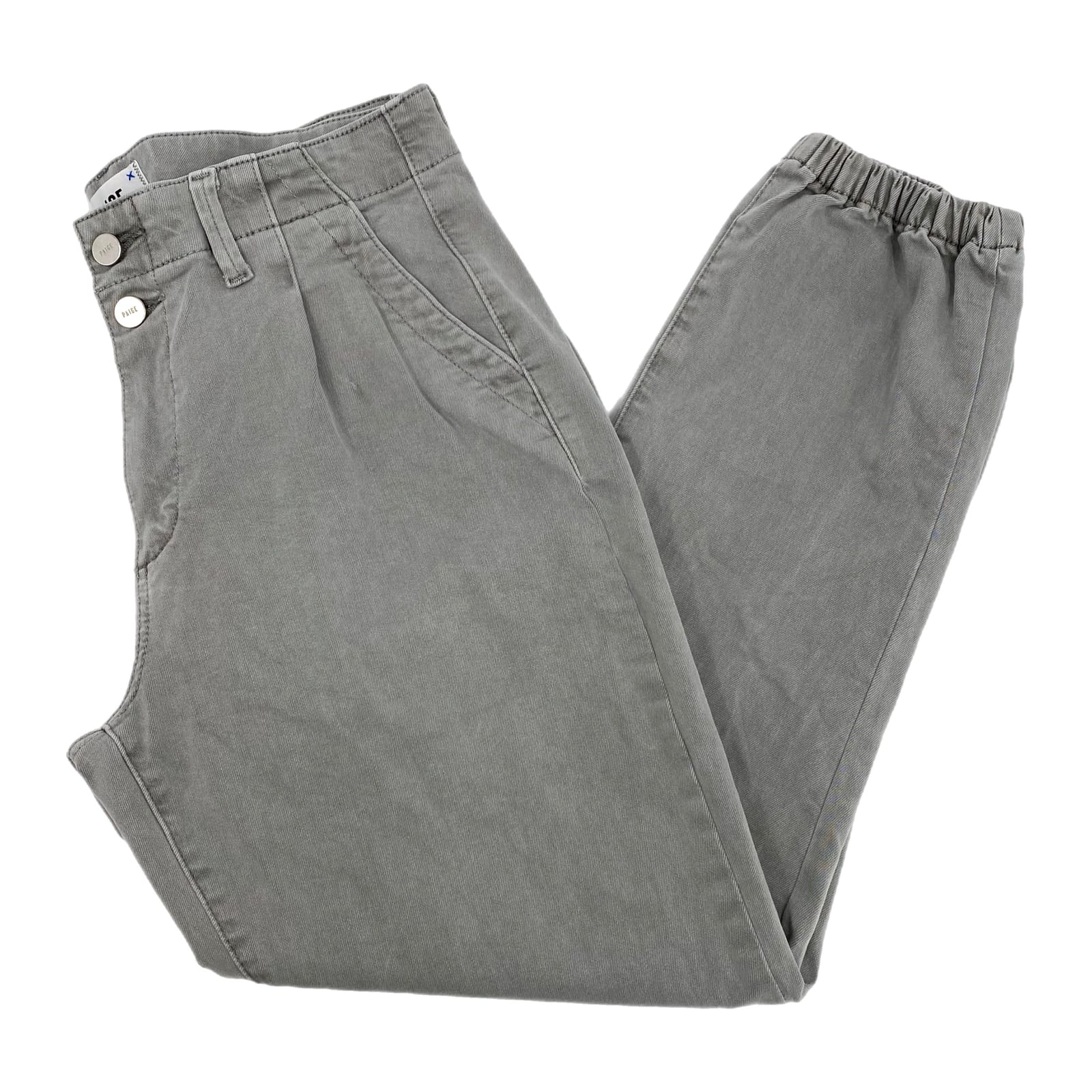 PAIGE Gray Denim Joggers