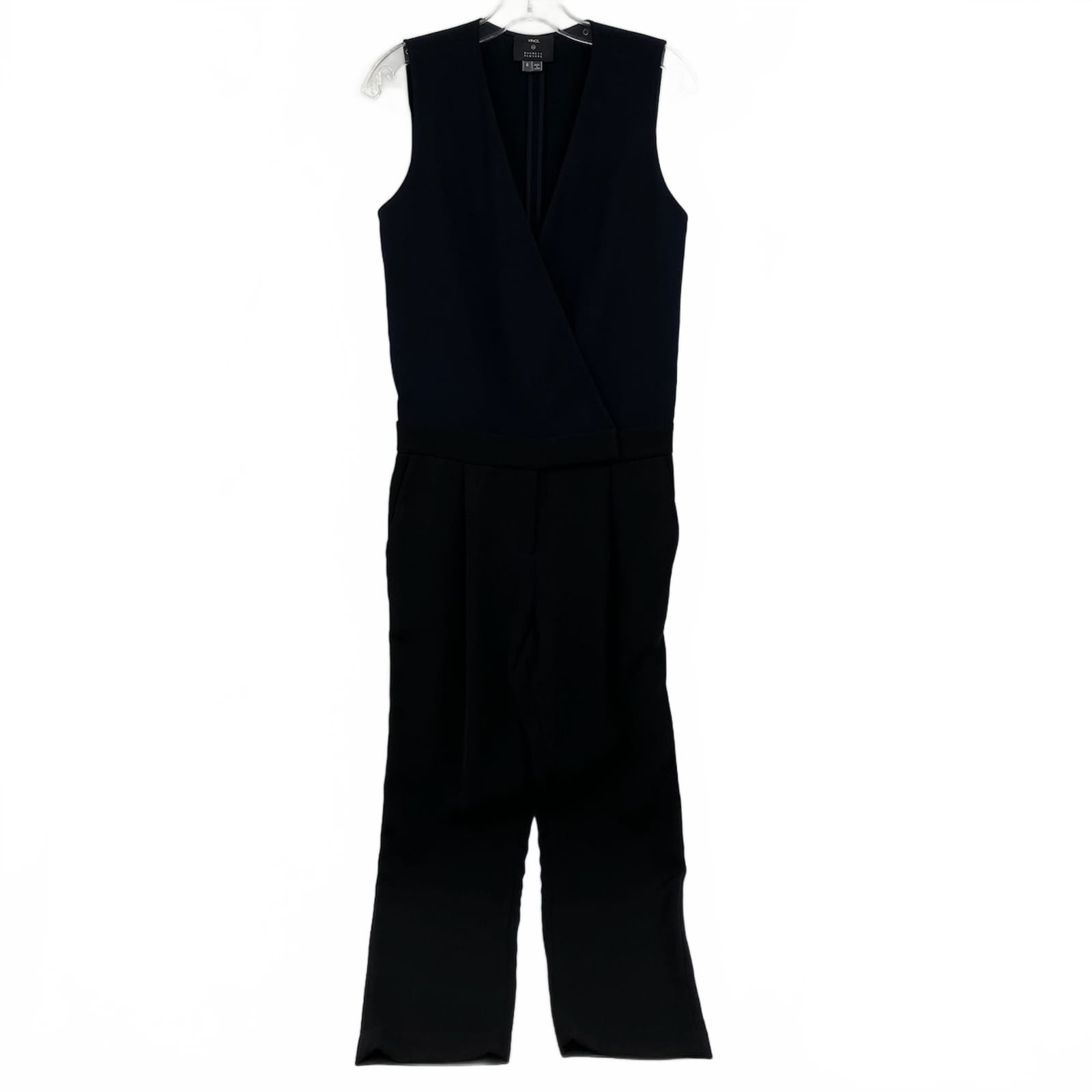 Vince Navy and Black Sleeveless Jumpsuit