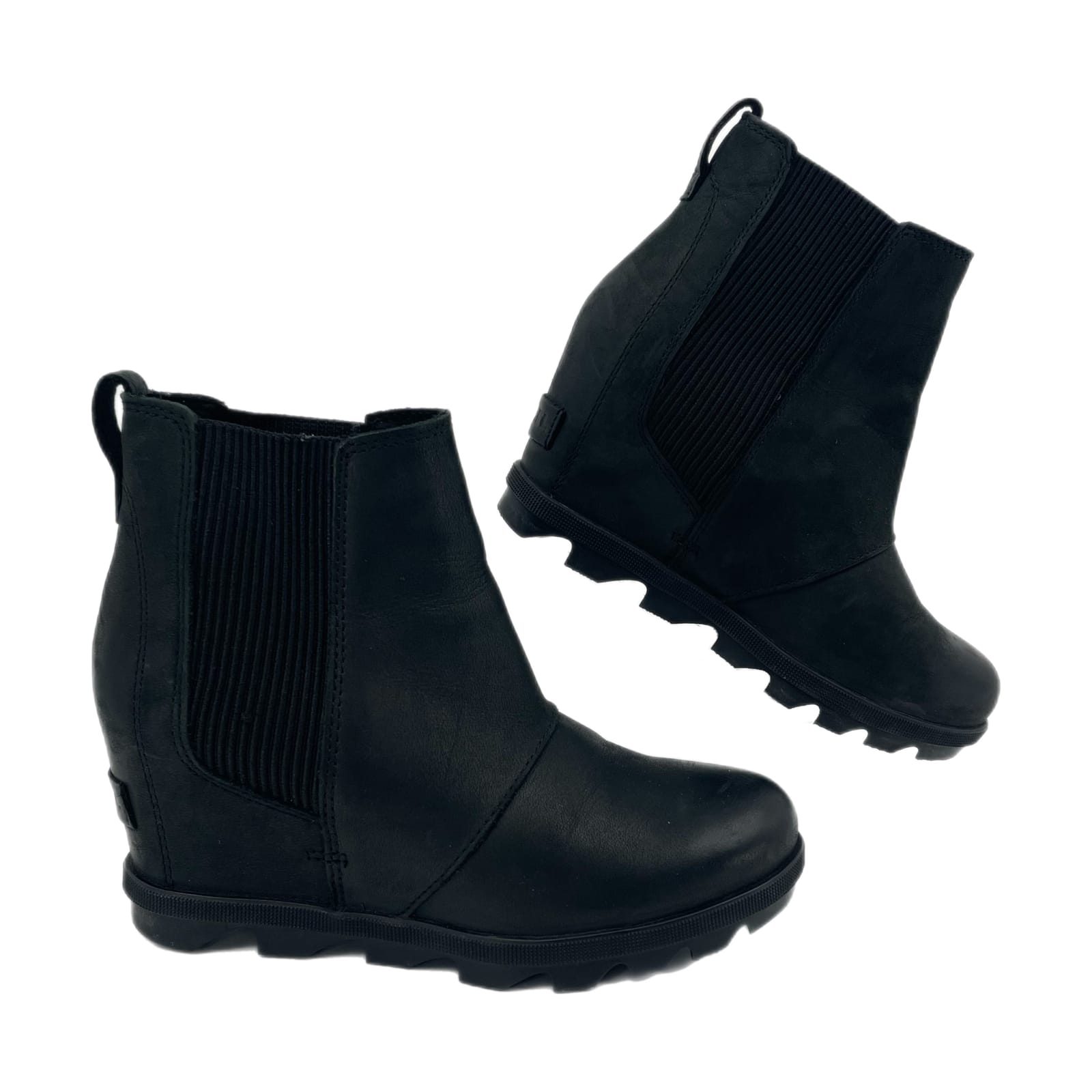 Sorel Black Suede Ankle Boots