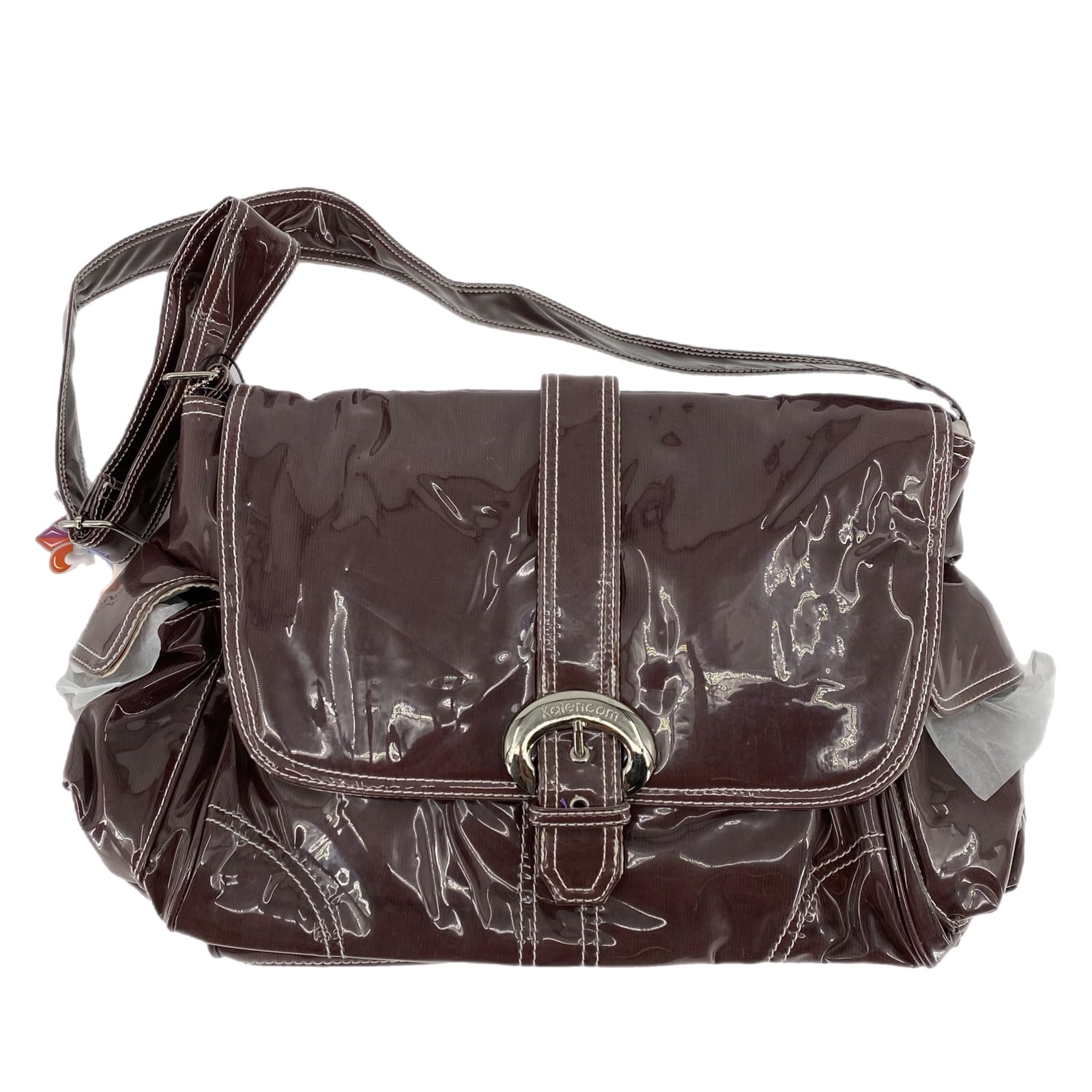 Kalencom New Orleans Brown Magnetic Tote Baby Bag