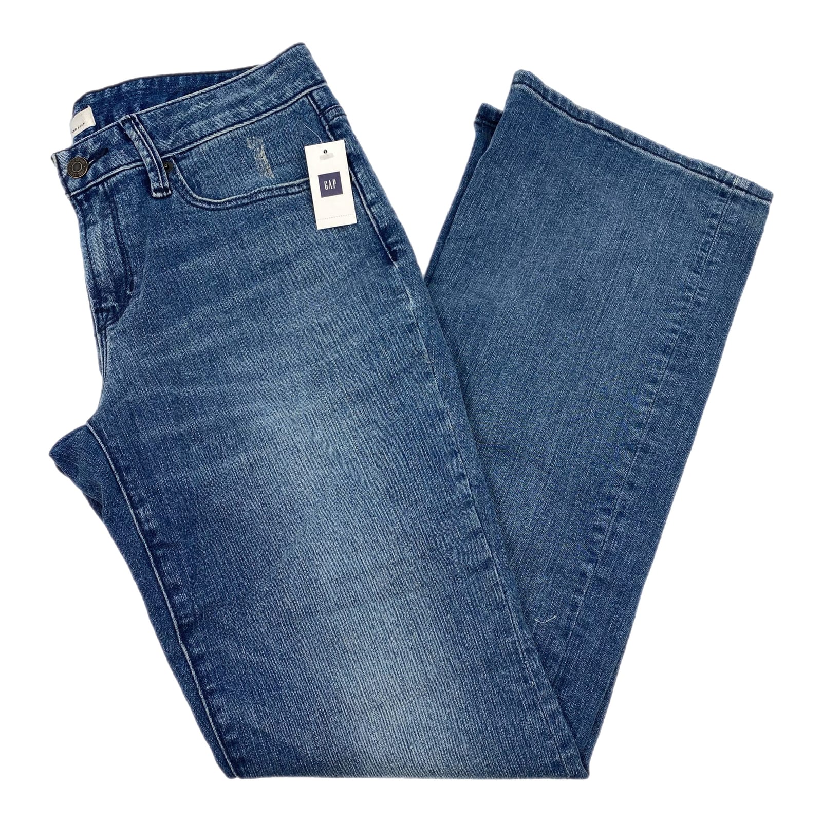 GAP Blue Long & Lean Flare Jeans