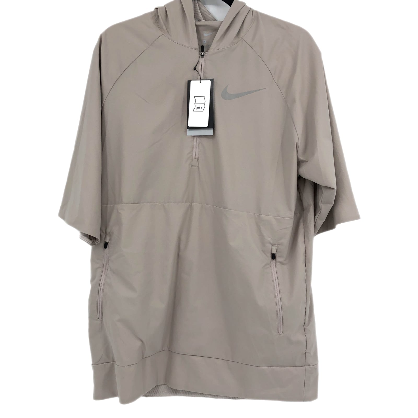 Nike Beige Classic Windbreaker Shirt