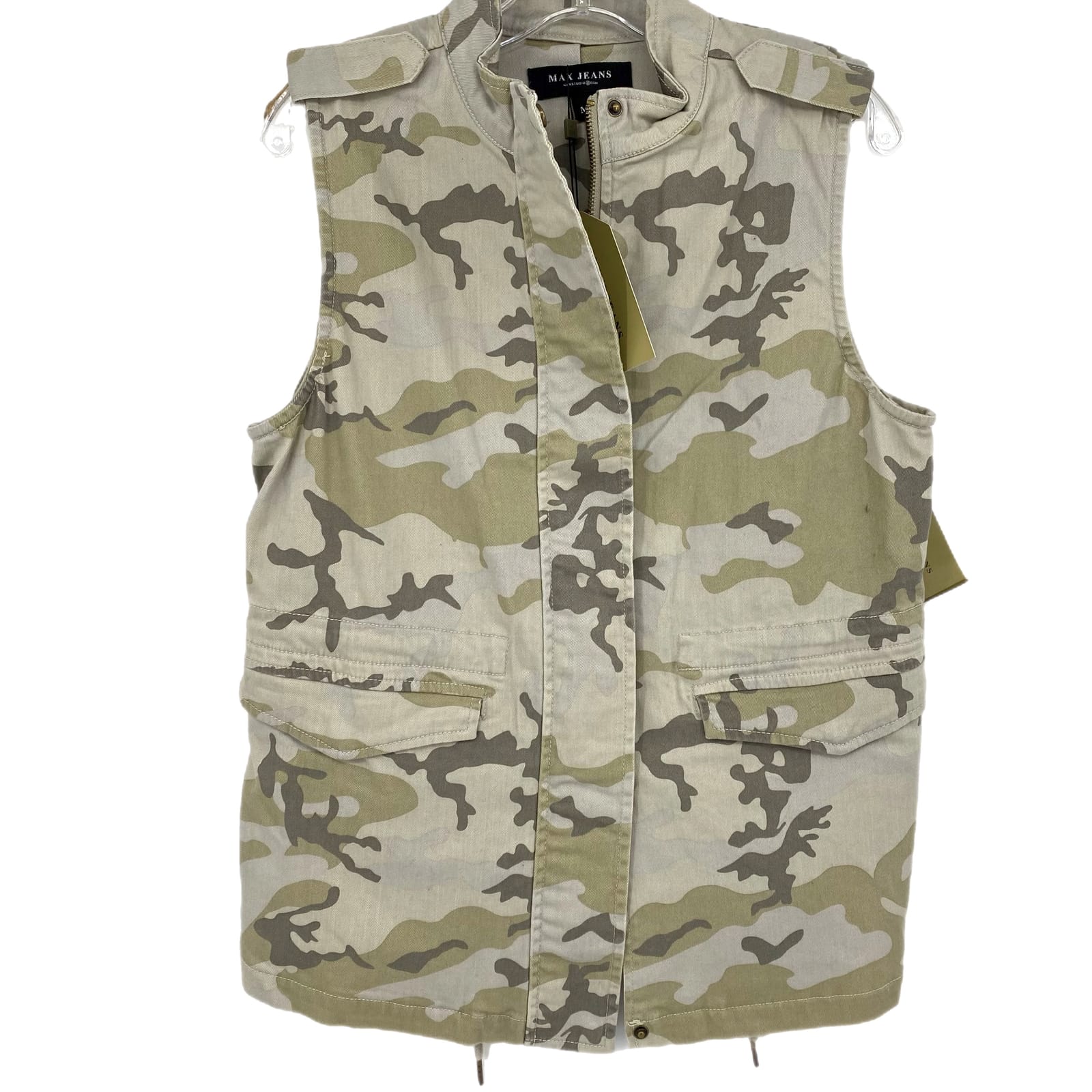 Max Jeans Camouflage Cotton Vest