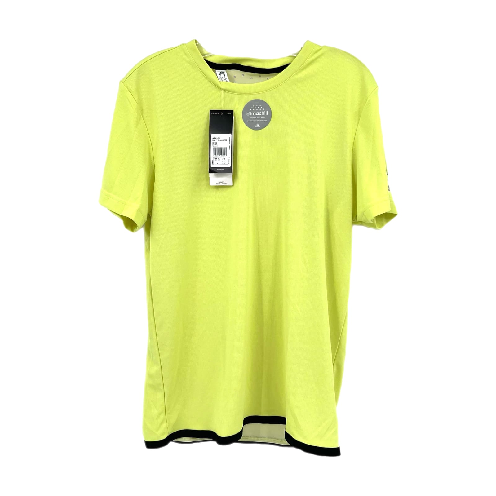 Adidas Neon Yellow ClimaChill Athletic Top