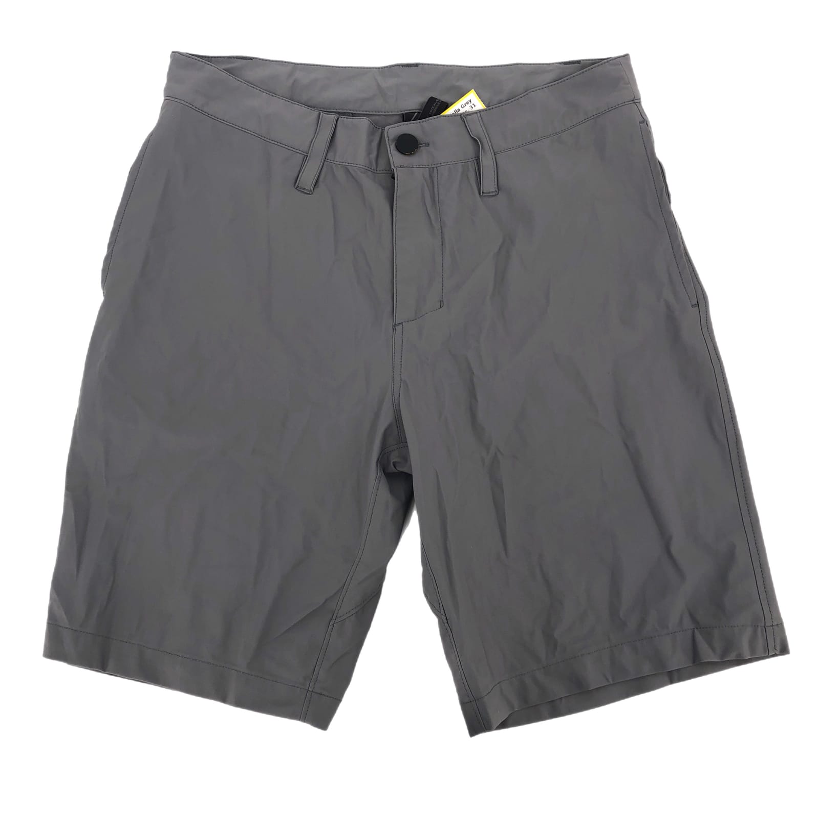 Zella Gray High Rise Flat Front Shorts